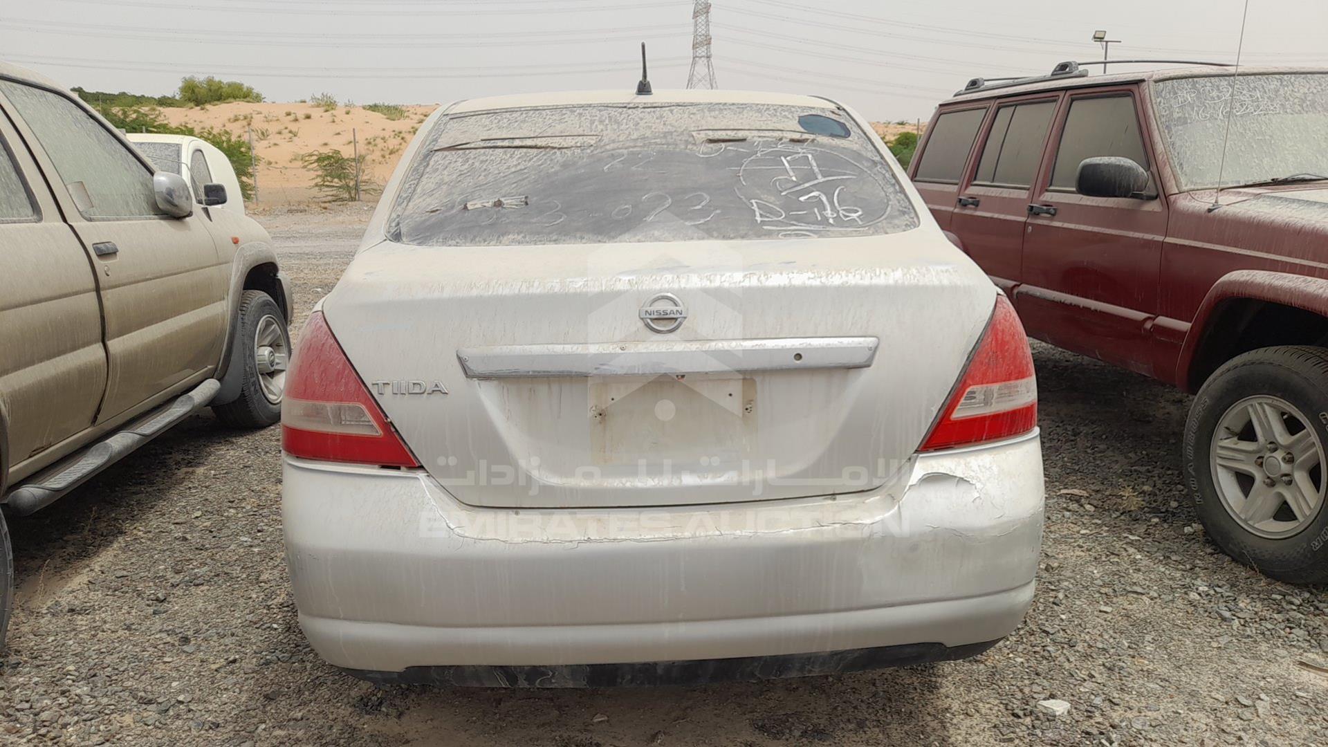 2008 NISSAN TIIDA VIN: JN1CC11C08T009944