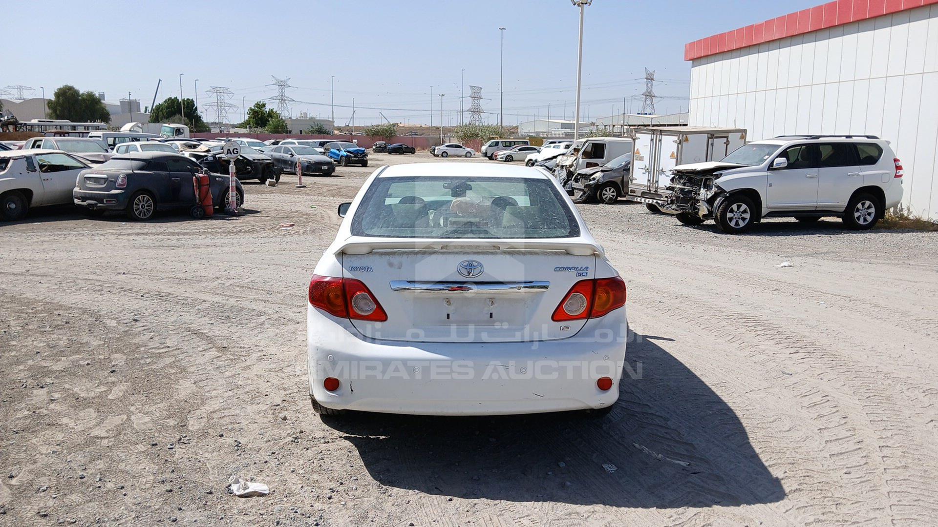 2008 TOYOTA COROLLA VIN: JTDBR40EX89007675