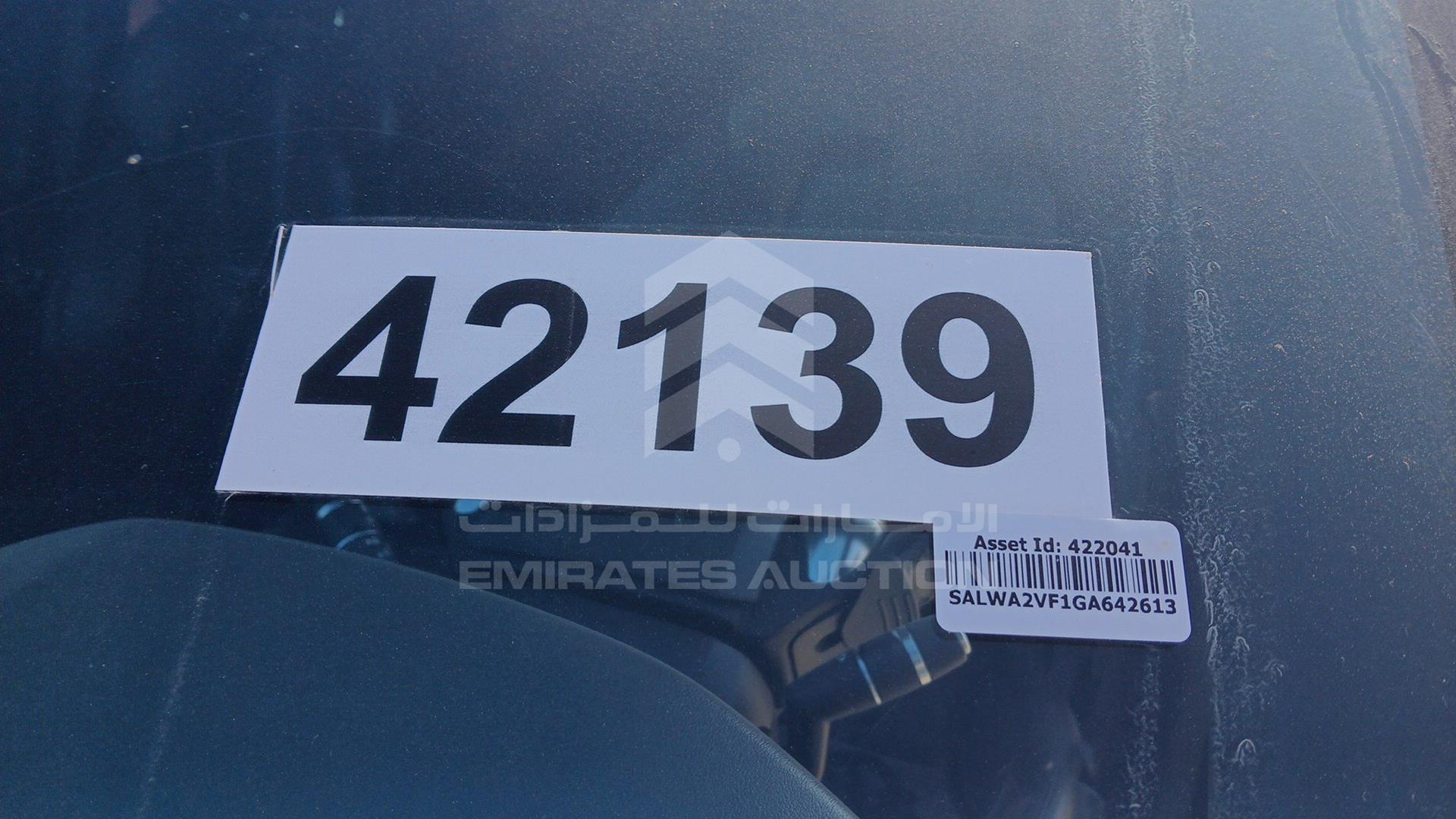 2016 RANGE ROVER SPORT VIN: SALWA2VF1GA642613