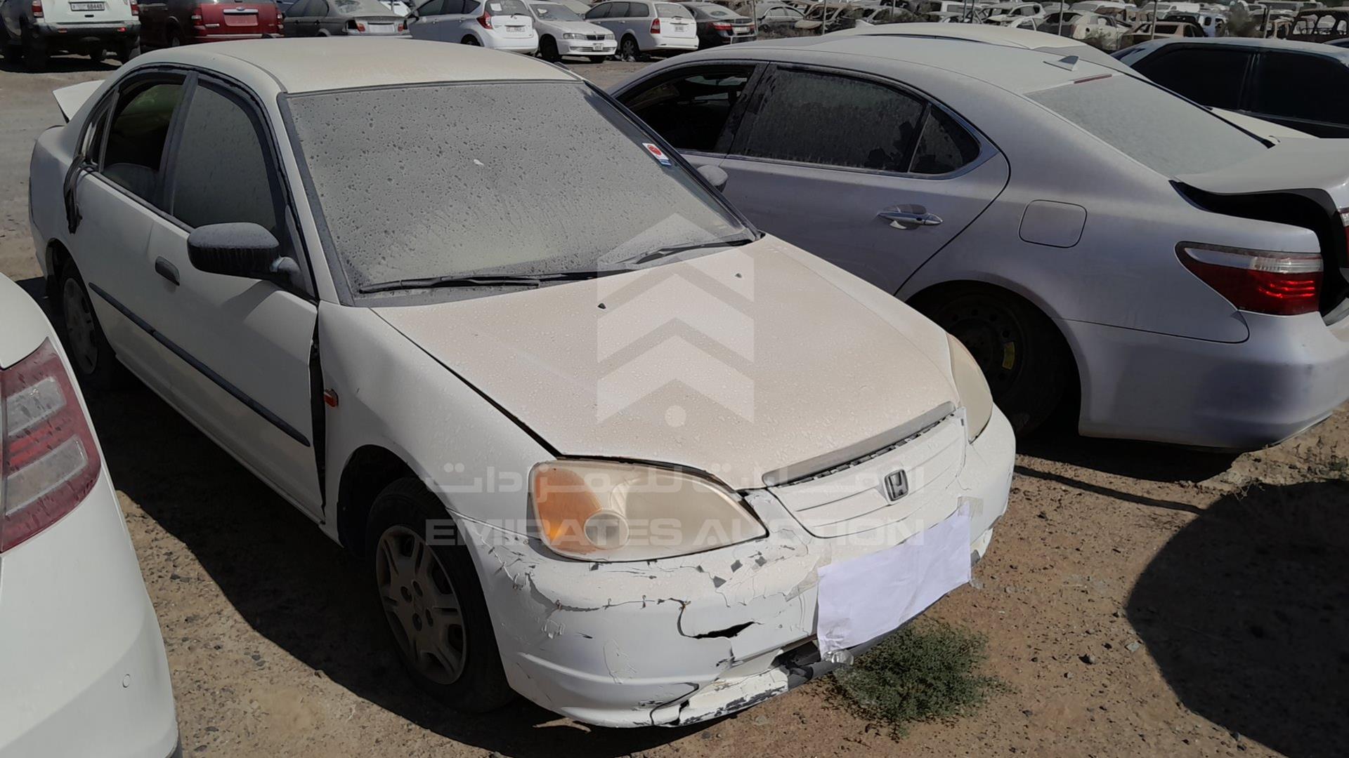 2001 HONDA CIVIC VIN: JHMES86381S400439