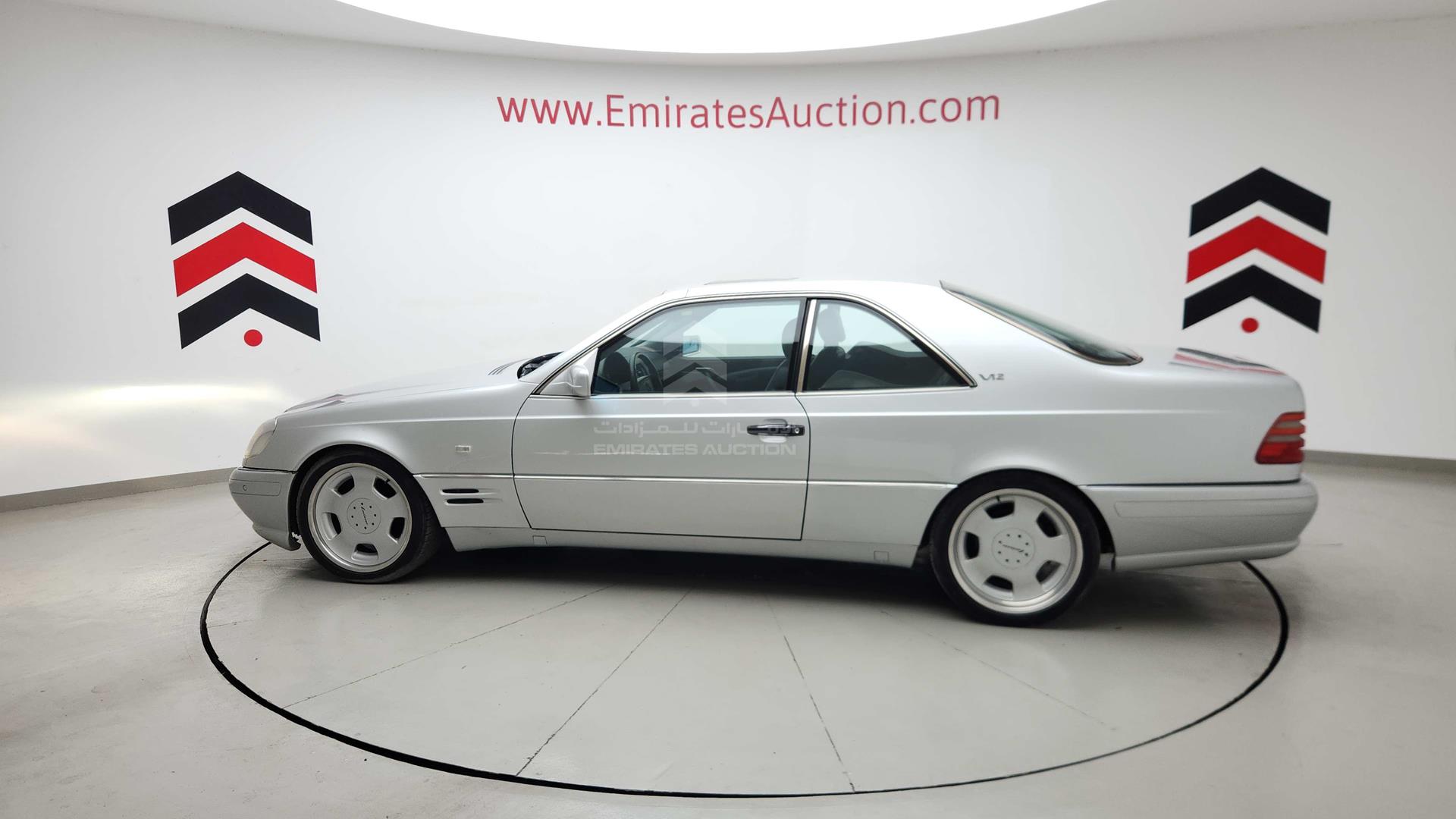1997 MERCEDES CL 600 VIN: WDB1400761A337633