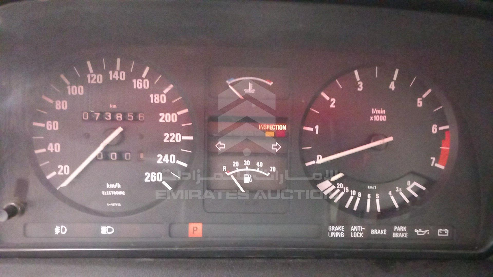 1987 BMW 535 I VIN: WBADC290200981386