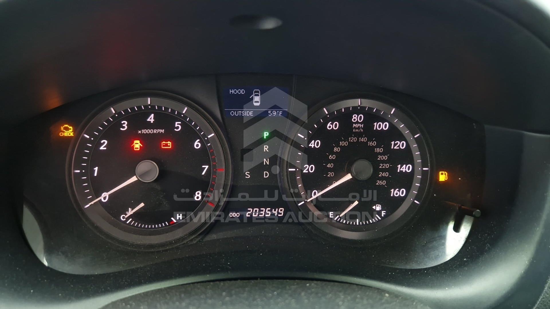 2008 LEXUS ES 350 VIN: JTHBJ46G882184037