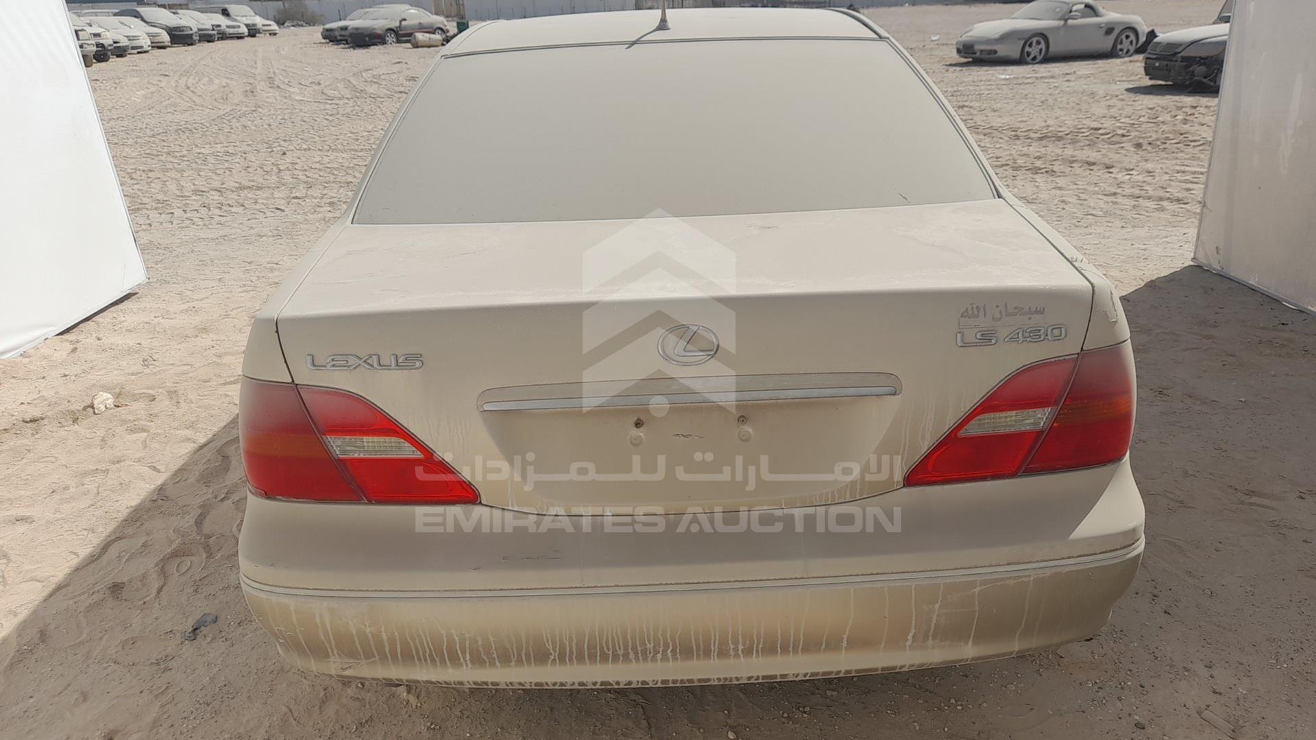 2001 LEXUS LS 430 VIN: JTHBN30F410002950