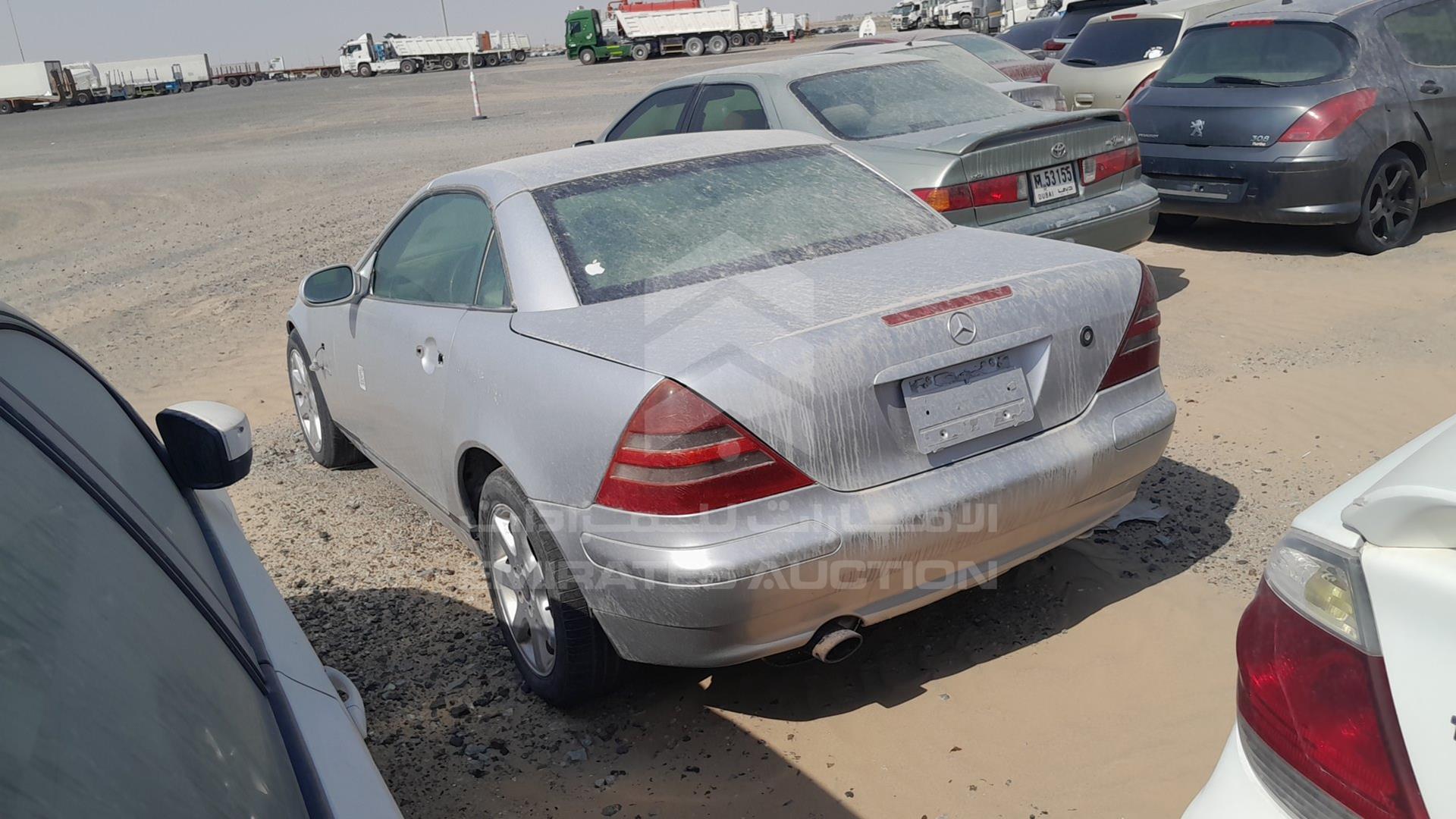 1997 MERCEDES SLK230 VIN: WDB1704471F006078