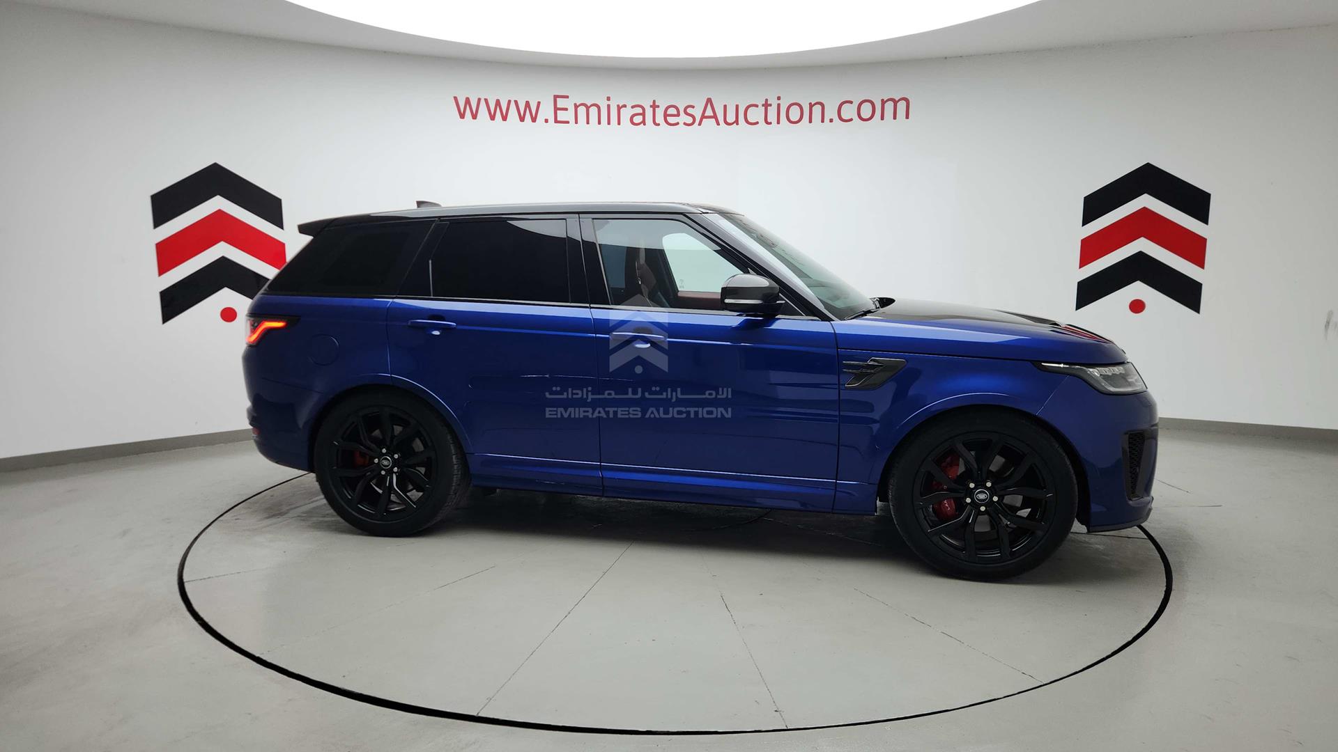 2022 RANGE ROVER SPORT SVR VIN: SALWA2BE2NA213201