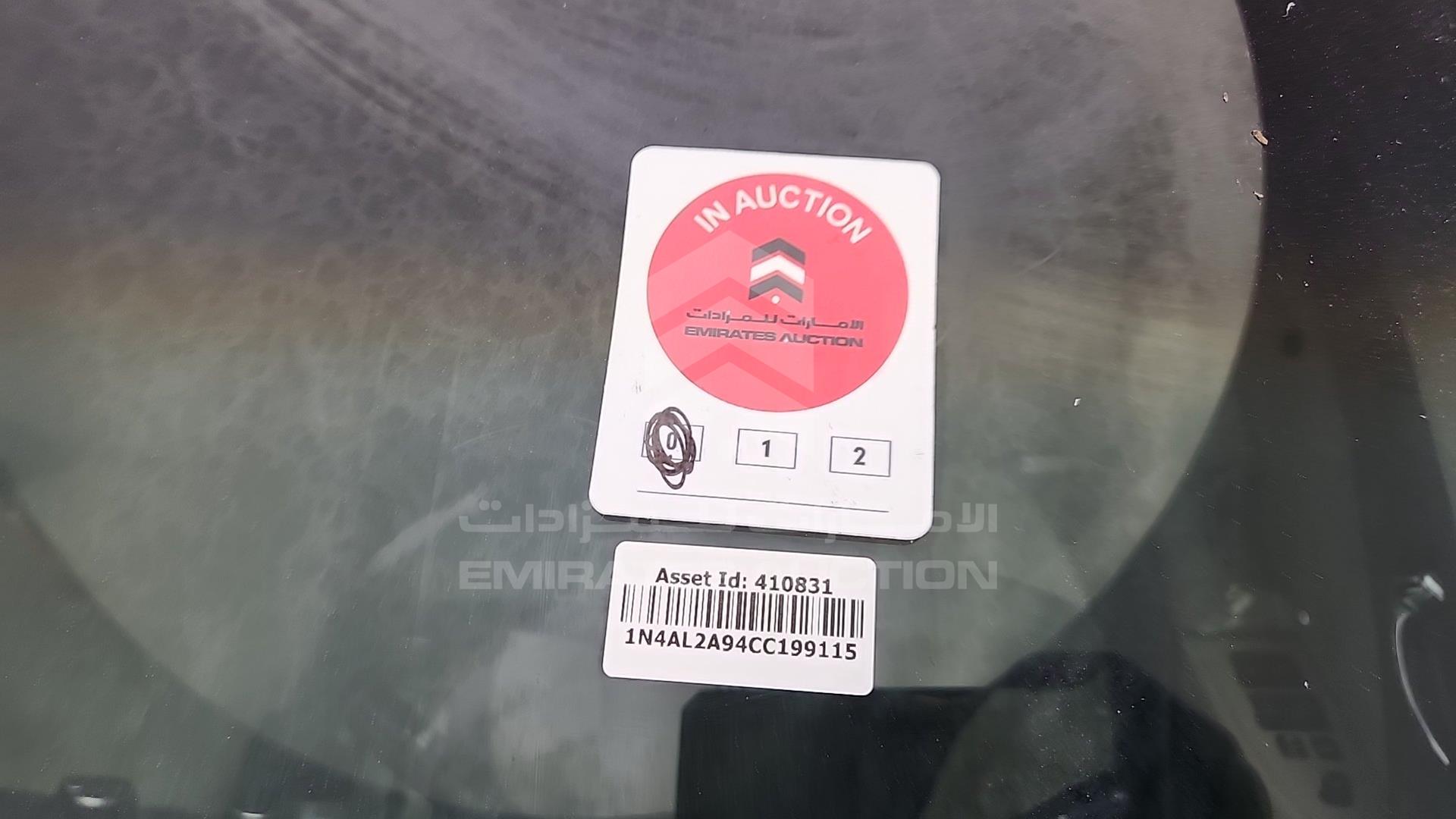 2012 NISSAN ALTIMA VIN: 1N4AL2A94CC199115