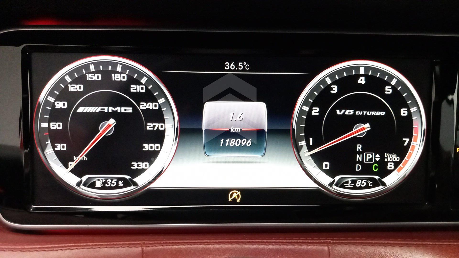 2016 MERCEDES S 63 AMG VIN: WDD2173781A013482