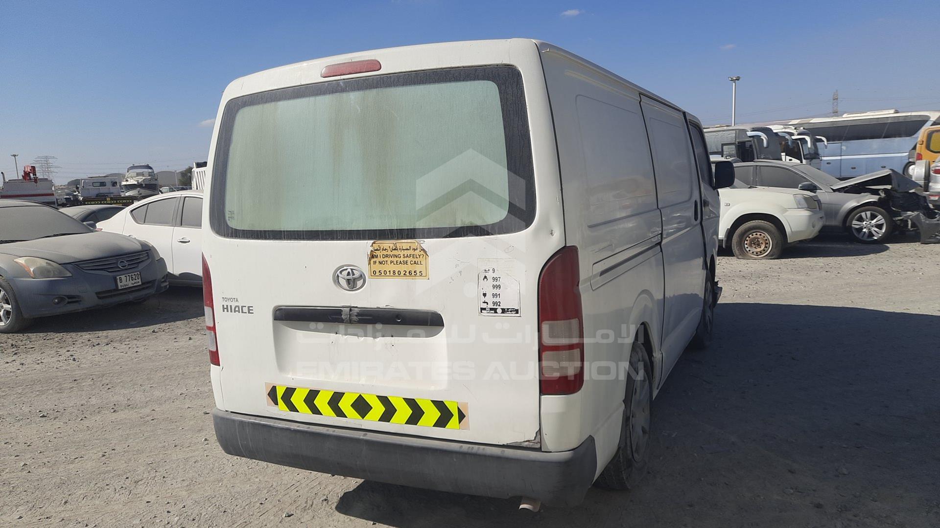 2013 TOYOTA HIACE VIN: JTFHX02P9D0078508