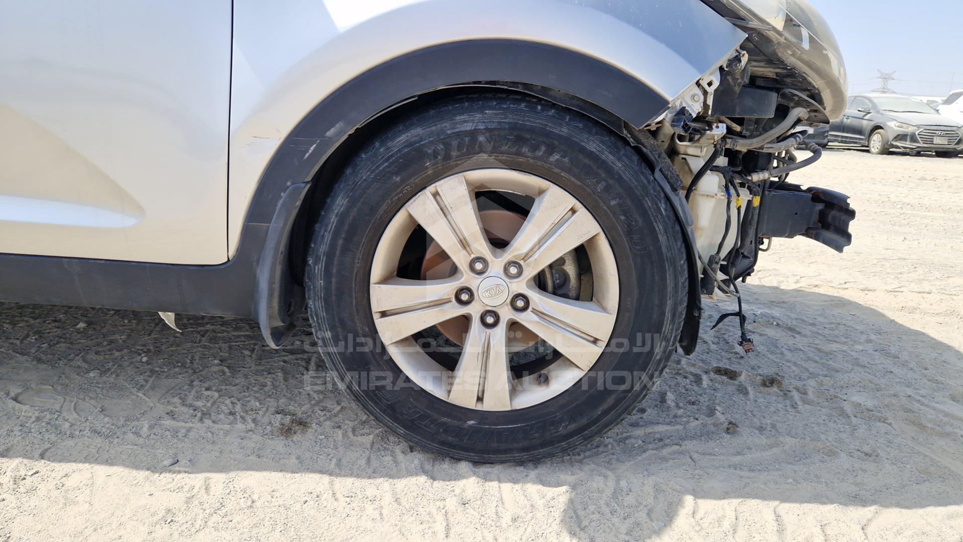 2011 KIA SPORTAGE VIN: KNAPB8116B7030318