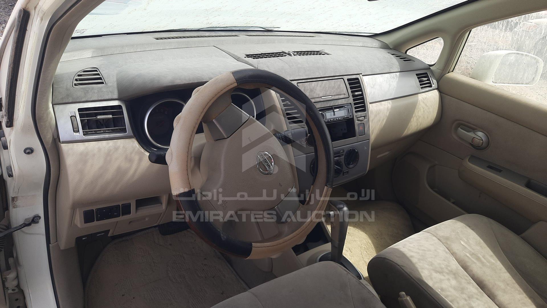 2008 NISSAN TIIDA VIN: JN1CC11C68T009317