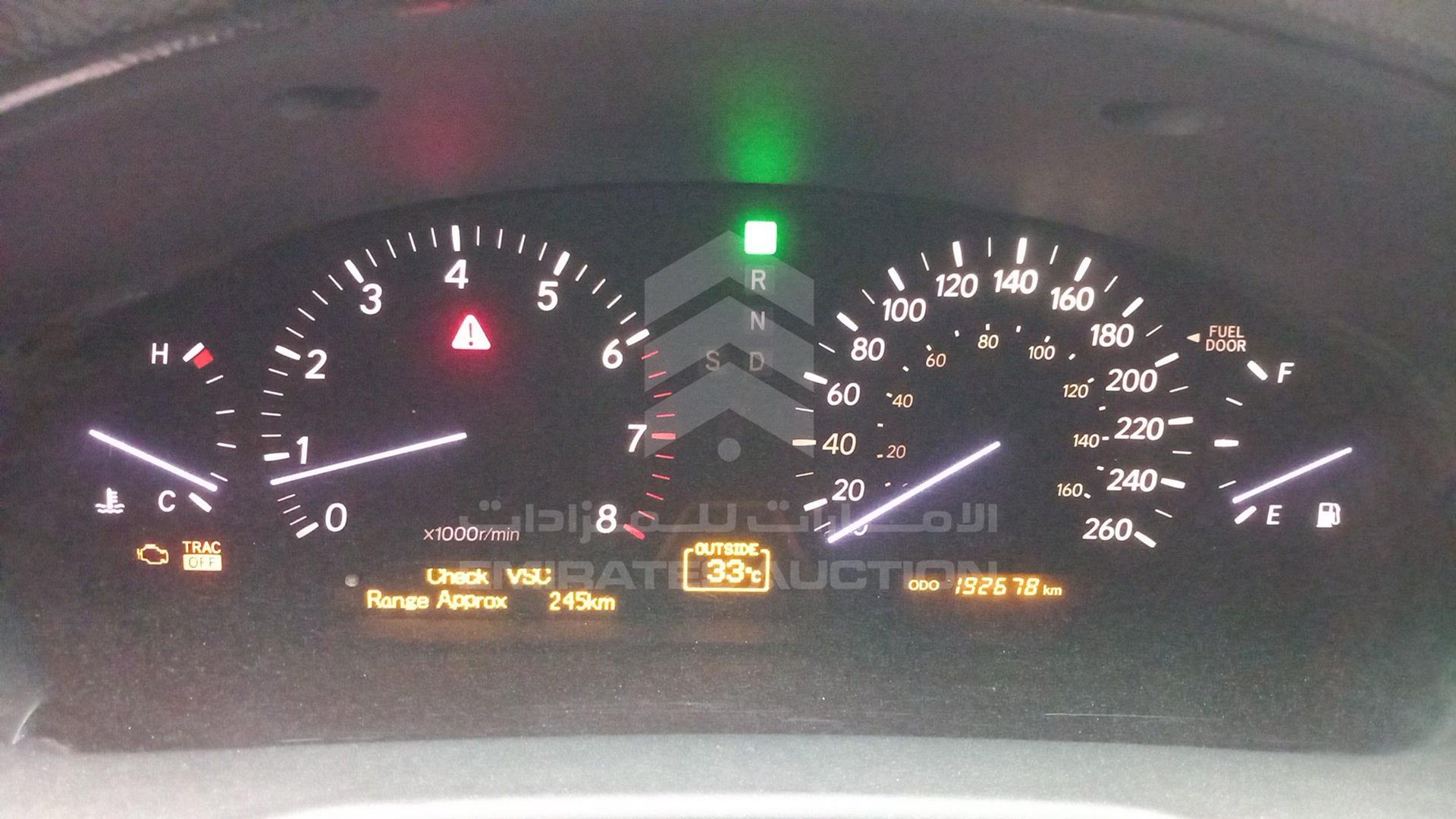2006 LEXUS LS 430 VIN: JTHBN36F505028191