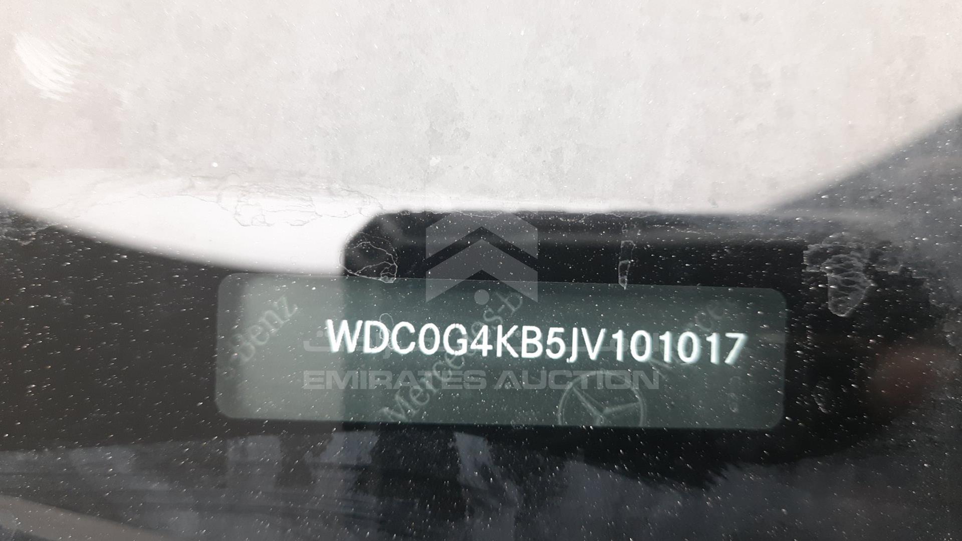 2018 MERCEDES GLC 300 VIN: WDC0G4KB5JV101017
