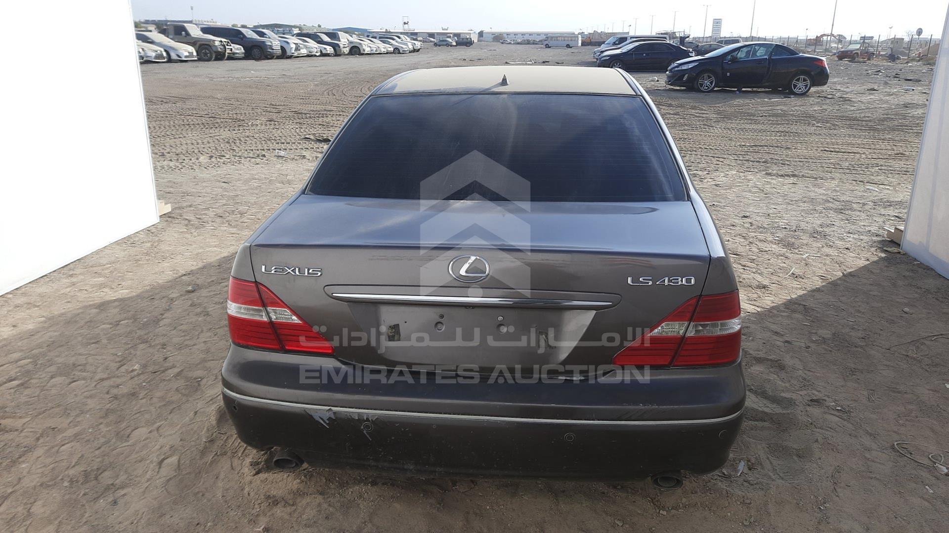 2004 LEXUS LS 430 VIN: JTHBN36F340124324