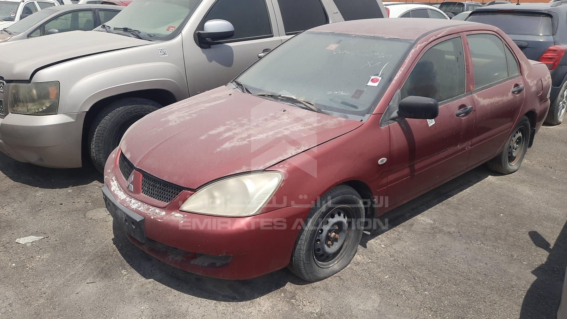 2008 MITSUBISHI LANCER VIN: JMYSRCS1A8U732612