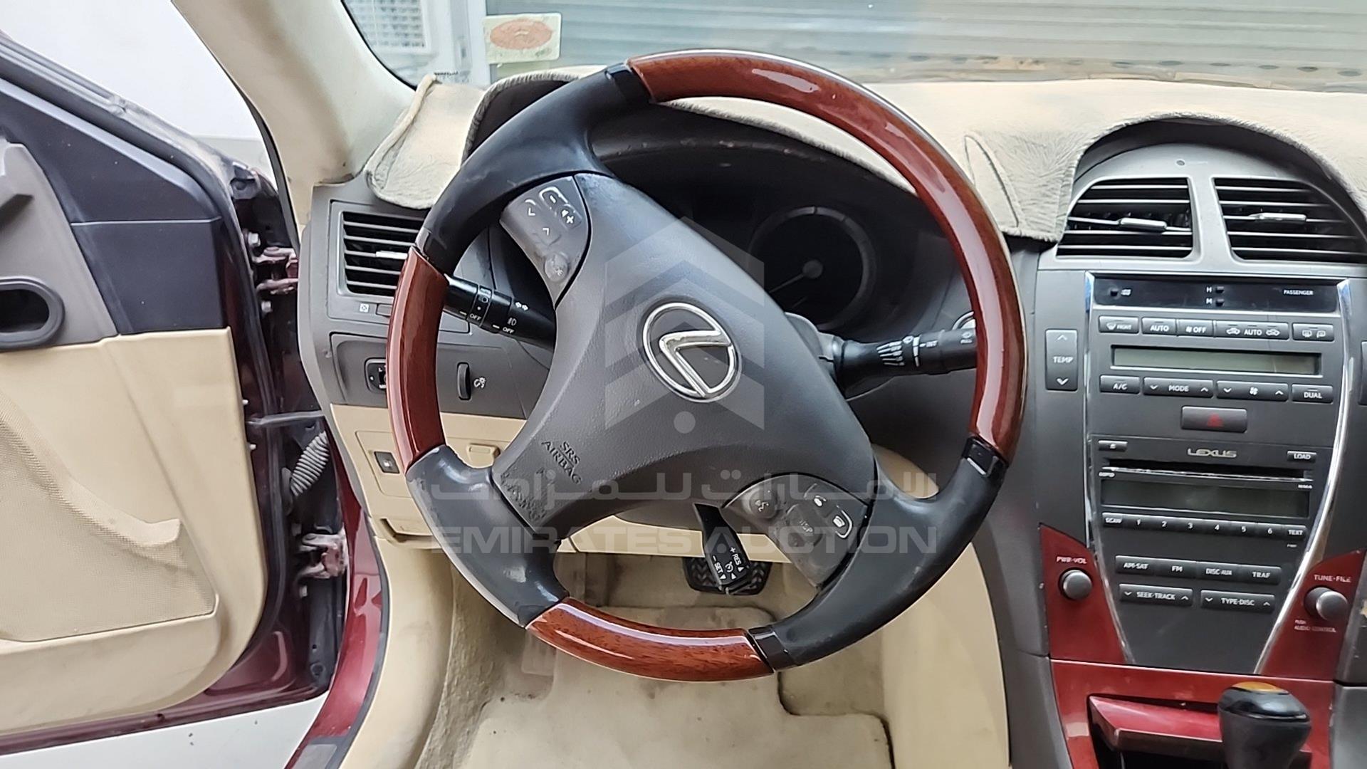 2008 LEXUS ES 350 VIN: JTHBJ46G882258265