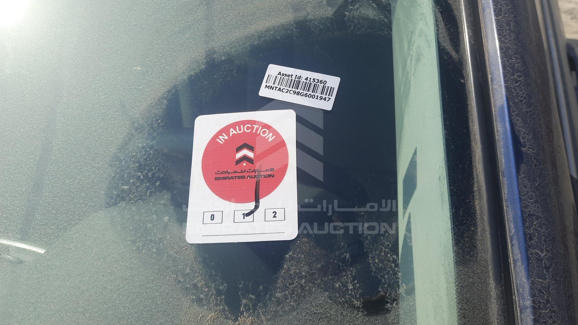 2016 NISSAN TIIDA VIN: MNTAC2C98G6001947