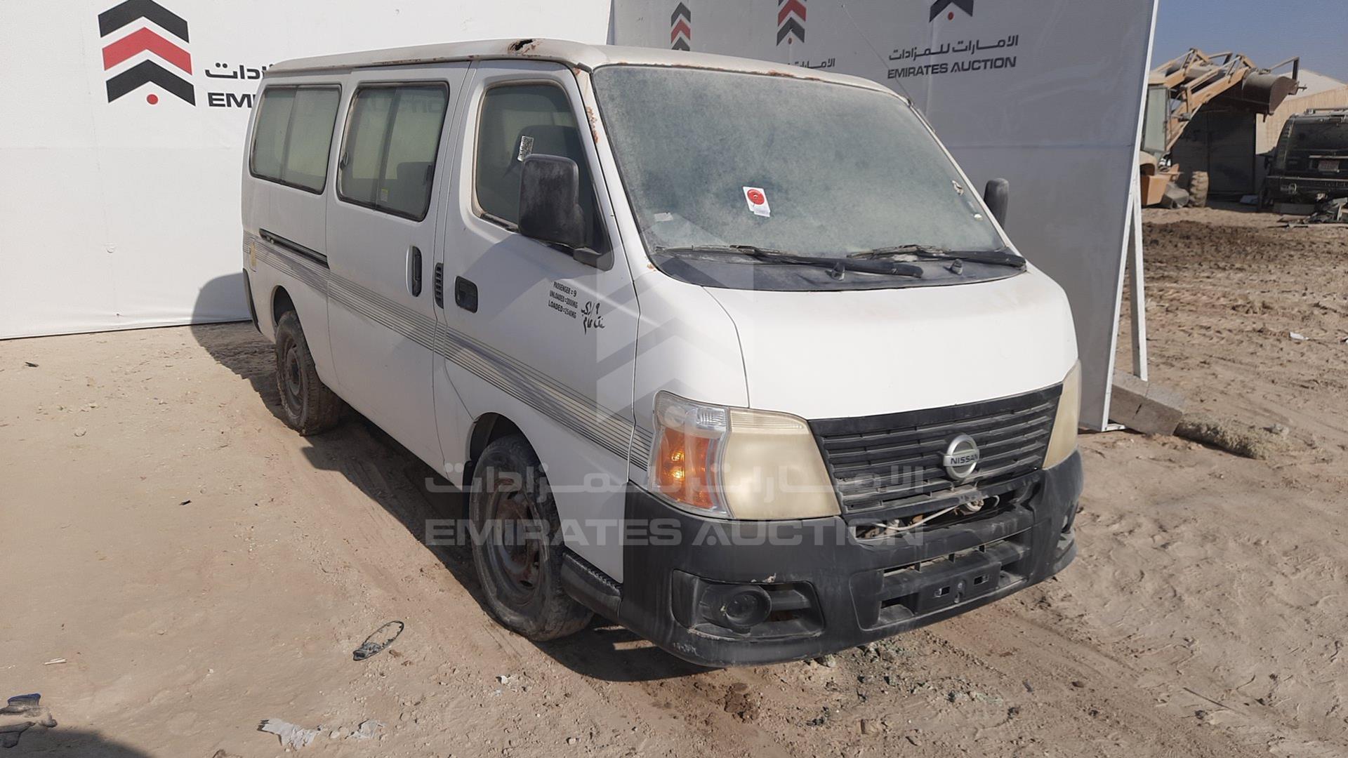 2010 NISSAN URVAN VIN: JN6AE54S2AX021274