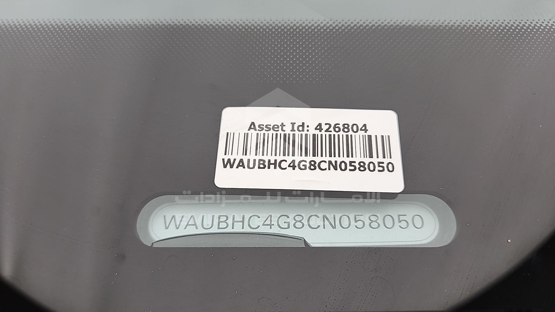 2012 AUDI A6 VIN: WAUBHC4G8CN058050