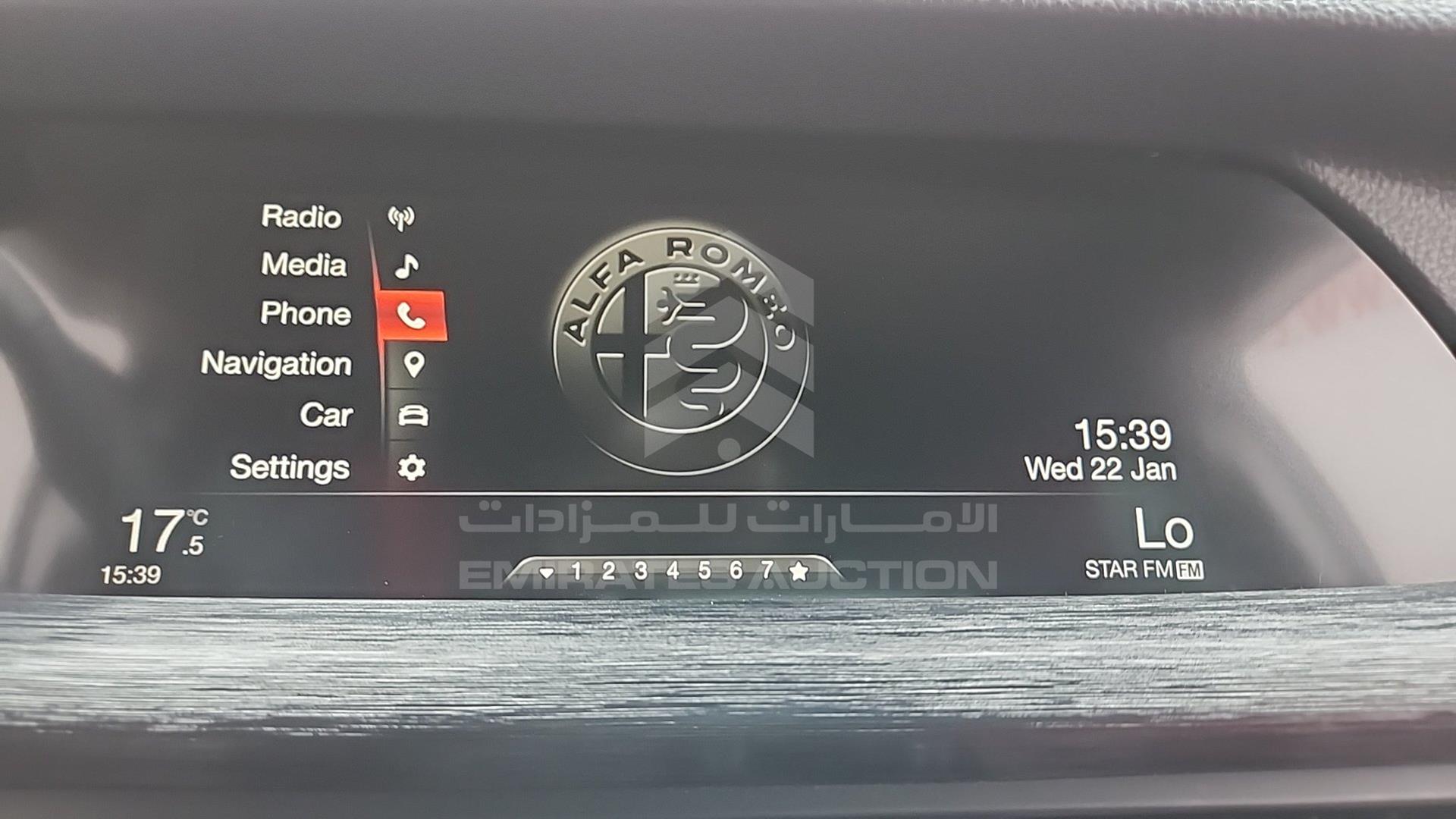 2019 ALFA ROMEO STELVIO VIN: ZASPAHBN4K7C52693