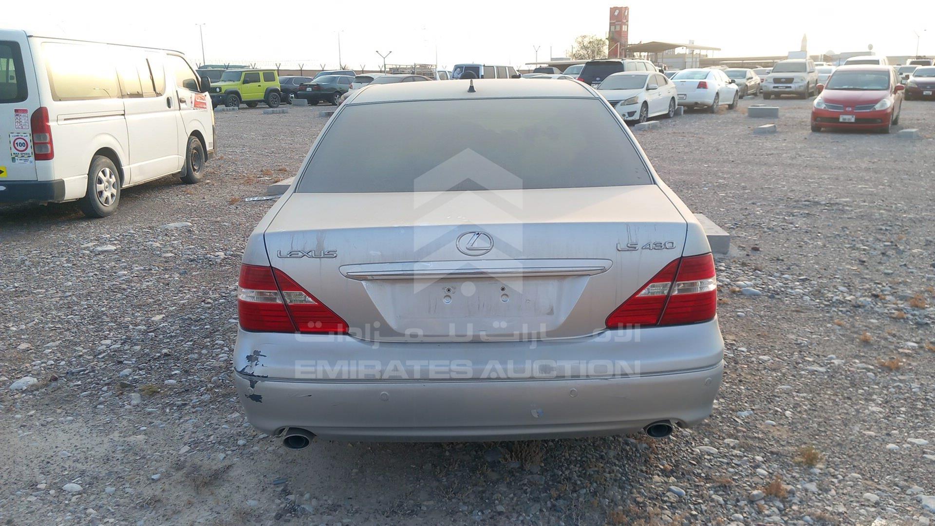 2005 LEXUS LS 430 VIN: JTHBN36F155001528
