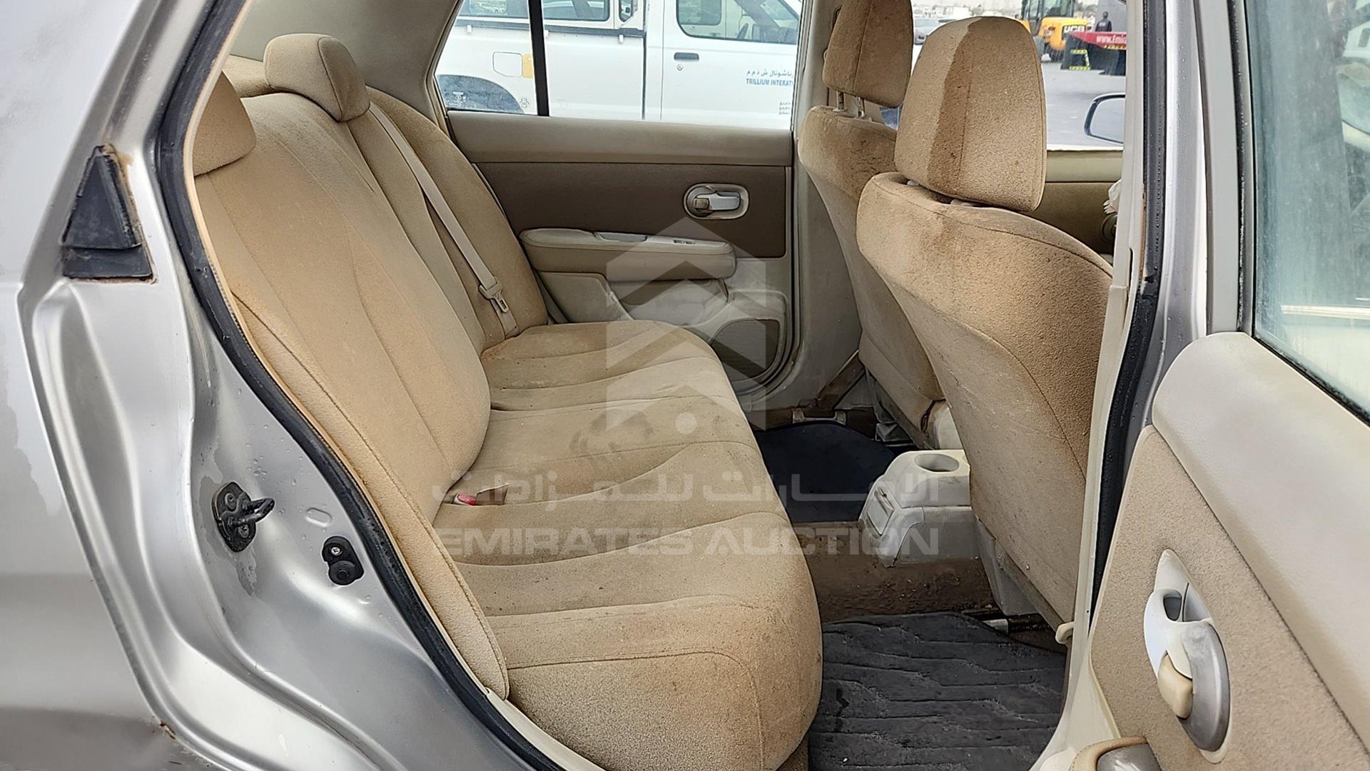 2008 NISSAN TIIDA VIN: JN1CC11C98T019355