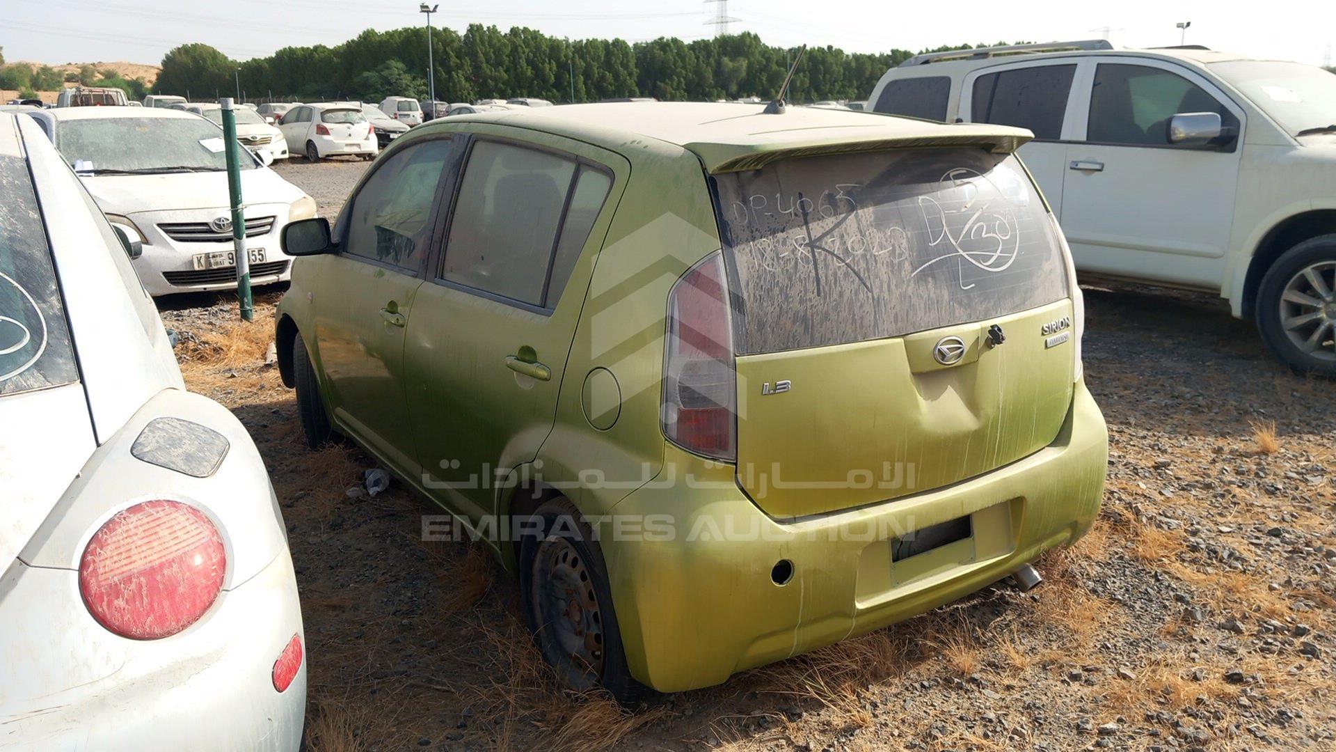2008 DAIHATSU SIRION VIN: JD1GM301881071692