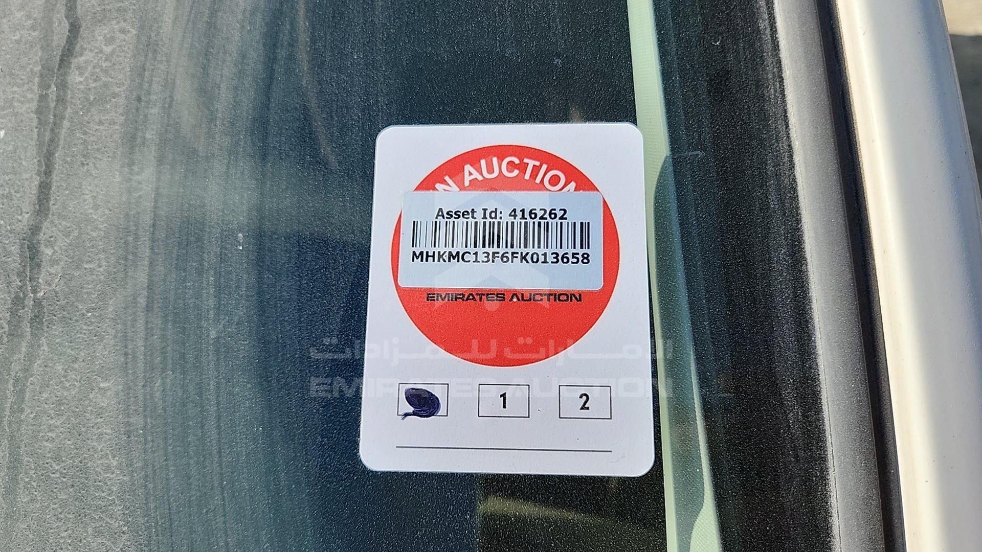 2015 TOYOTA AVANZA VIN: MHKMC13F6FK013658