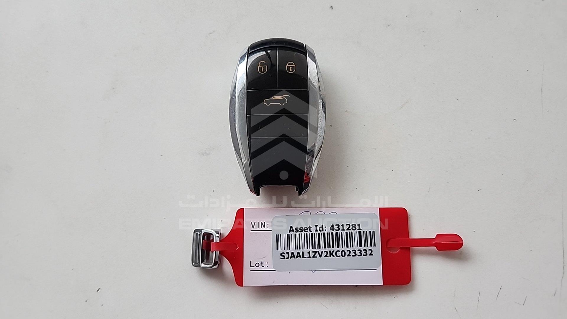 2019 BENTLEY BENTAYGA VIN: SJAAL1ZV2KC023332