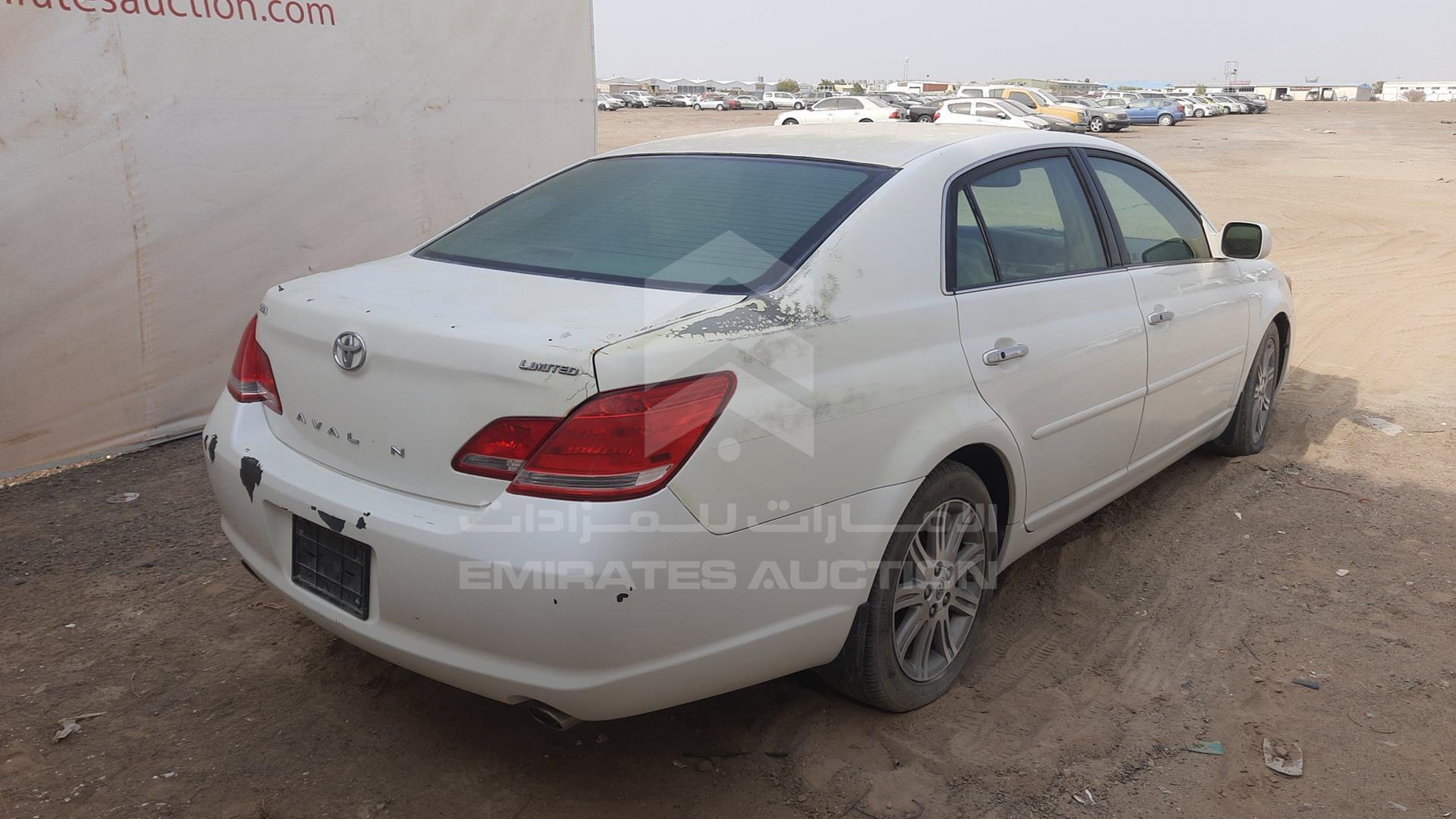 2008 TOYOTA AVALON VIN: 4T1BK36BX8U282032