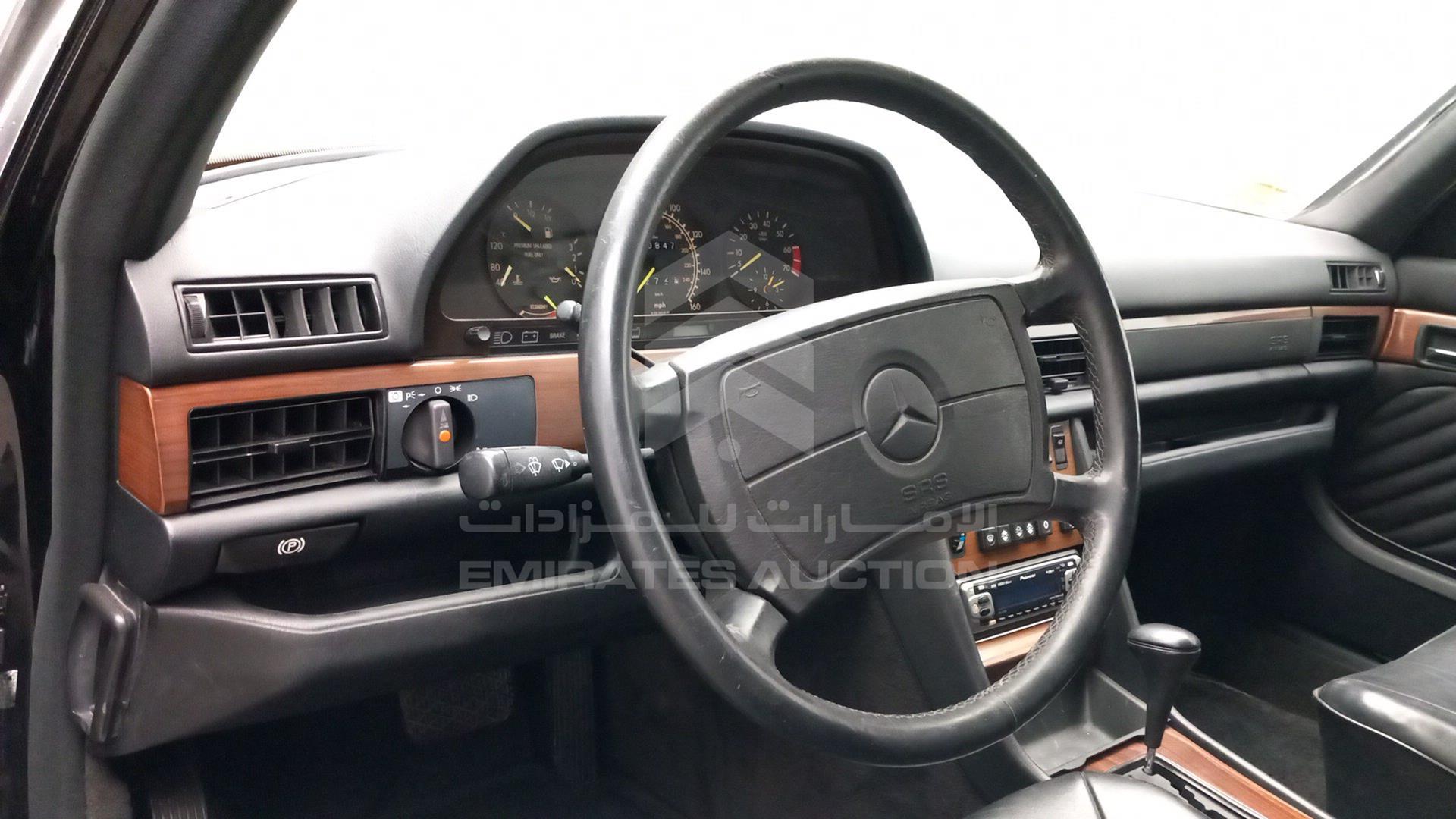 1989 MERCEDES S420 VIN: WDBCA35E6KA487507