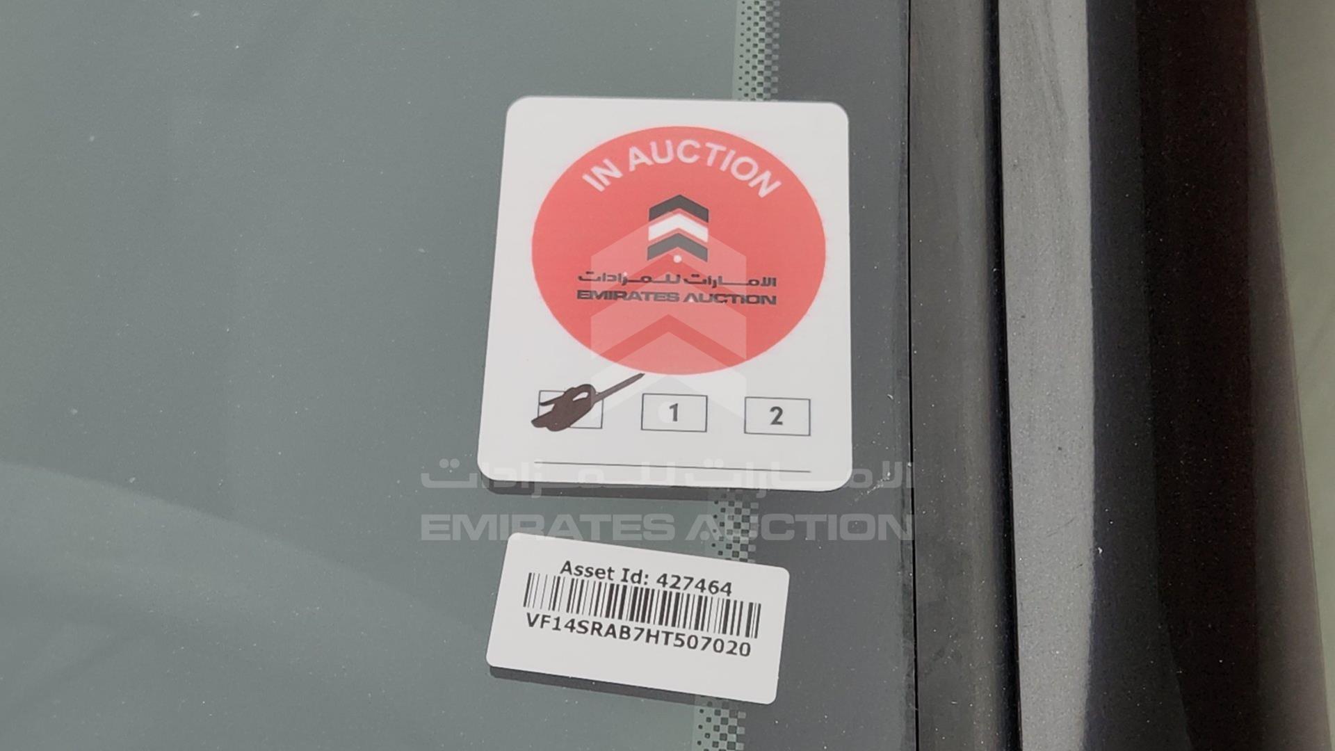 2017 RENAULT SYMBOL VIN: VF14SRAB7HT507020