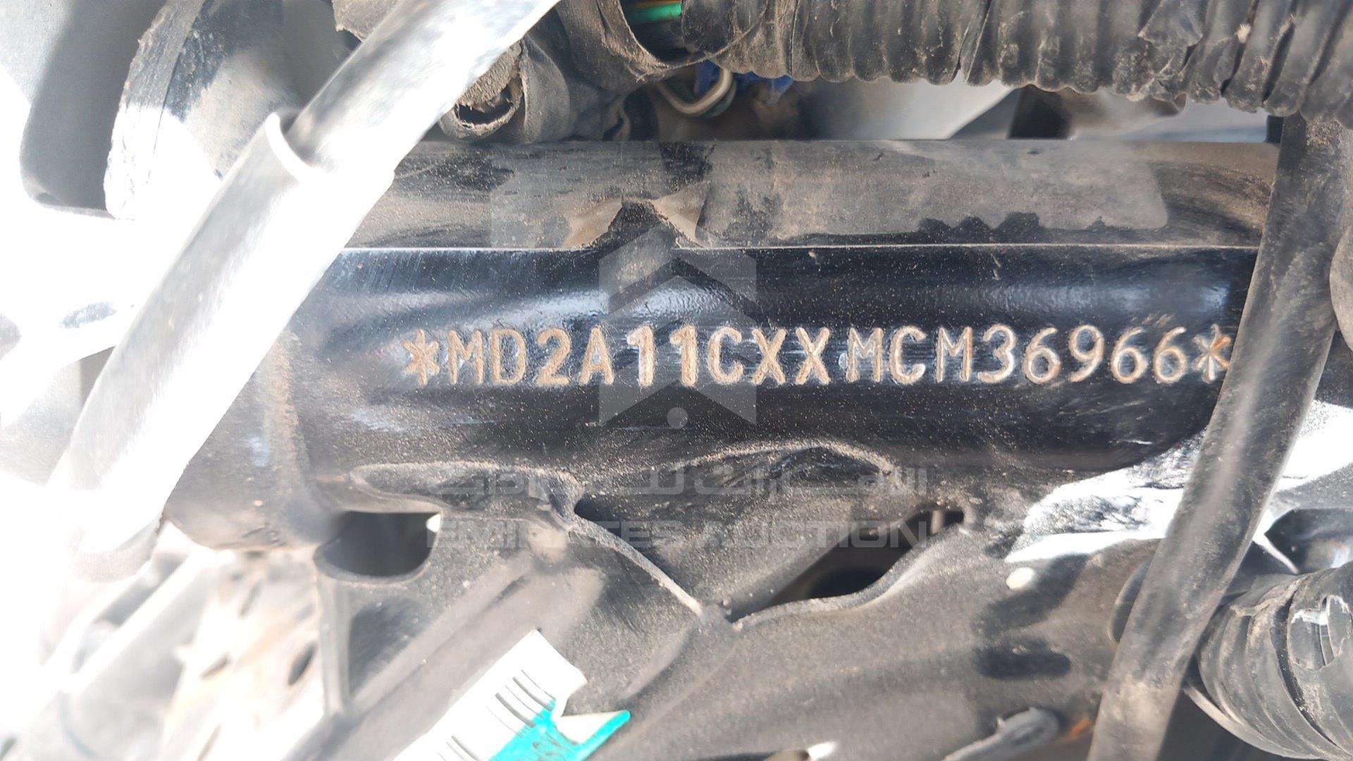 2021 BAJAJ 150 CC VIN: MD2A11CXXMCM36966
