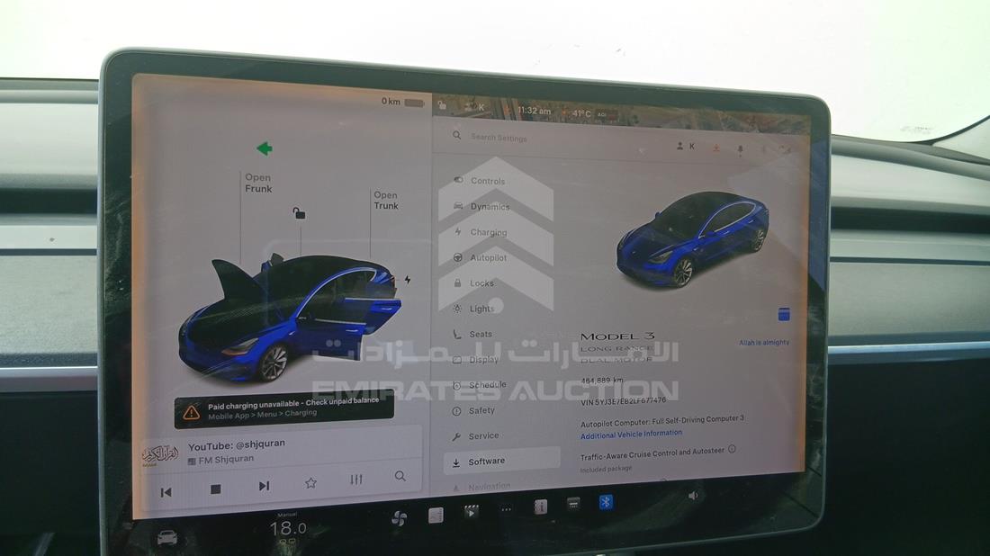 تيسلا موديل 3 2020 — مؤشر السرعة — صورة 15
