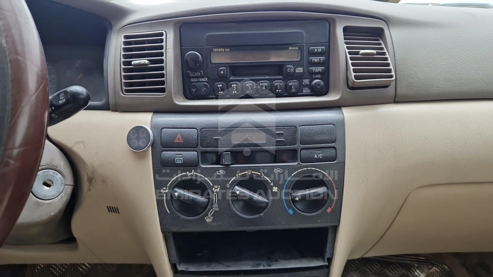 2003 TOYOTA COROLLA VIN: JTDER23E330106252