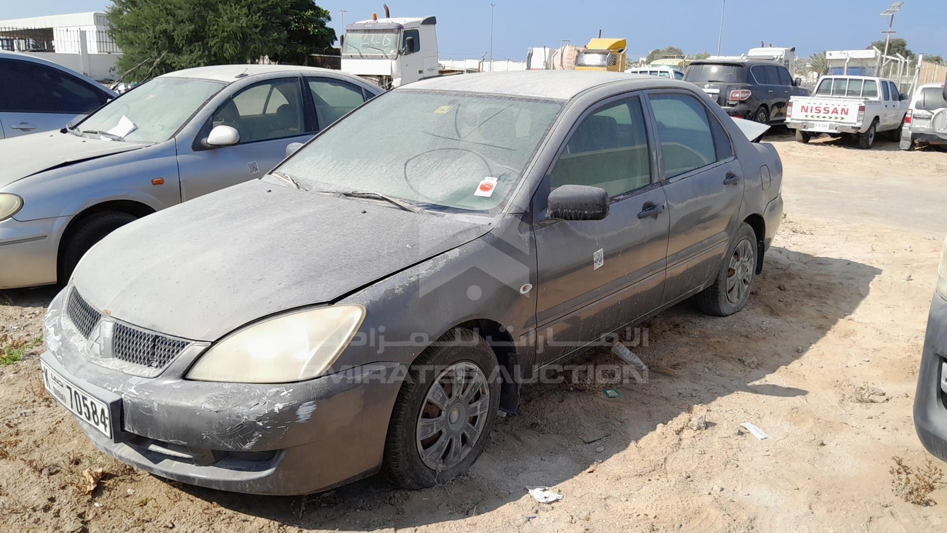 2007 MITSUBISHI LANCER VIN: JMYSRCS1A7U736910