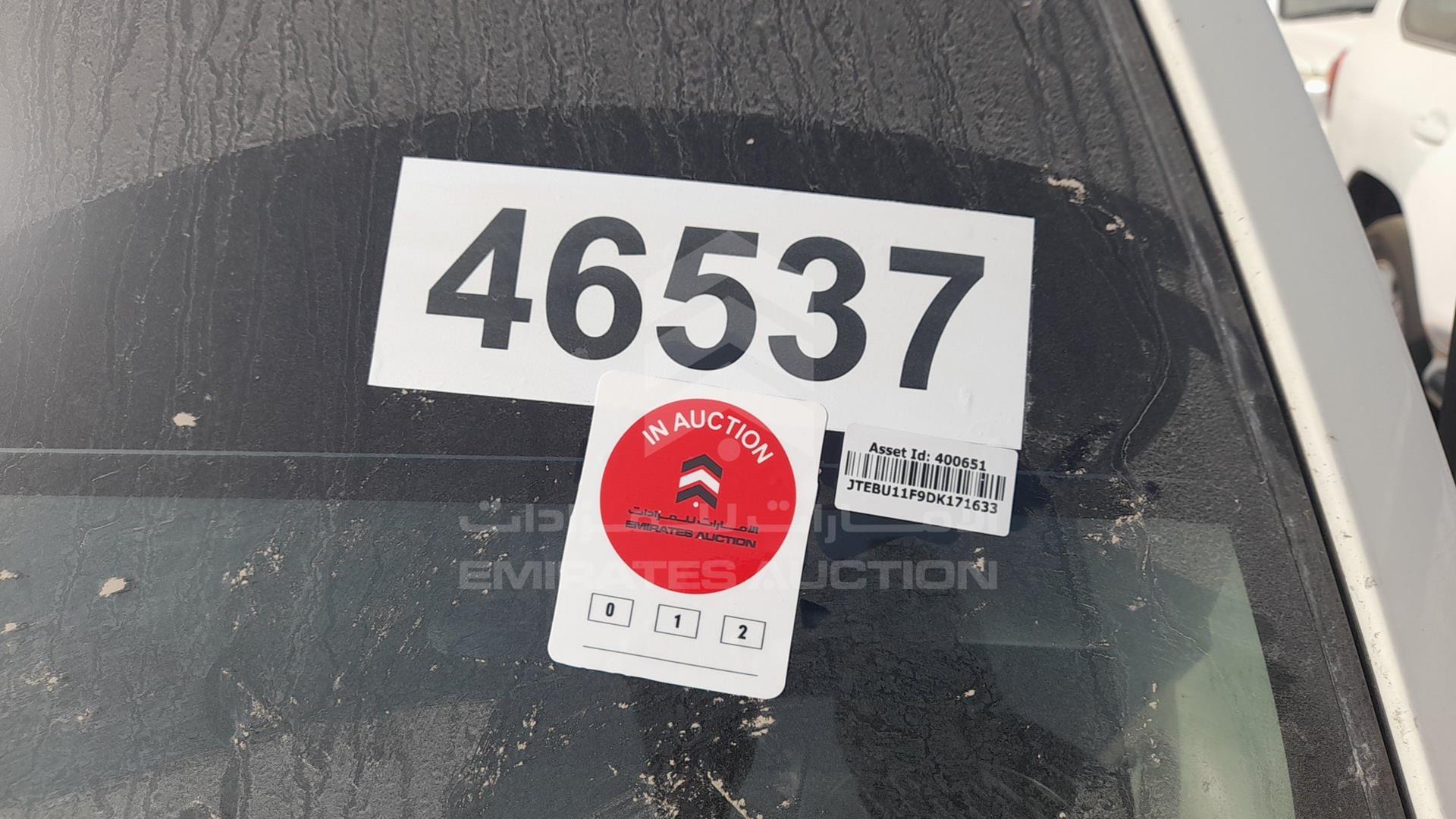 2013 TOYOTA FJ CRUISER VIN: JTEBU11F9DK171633