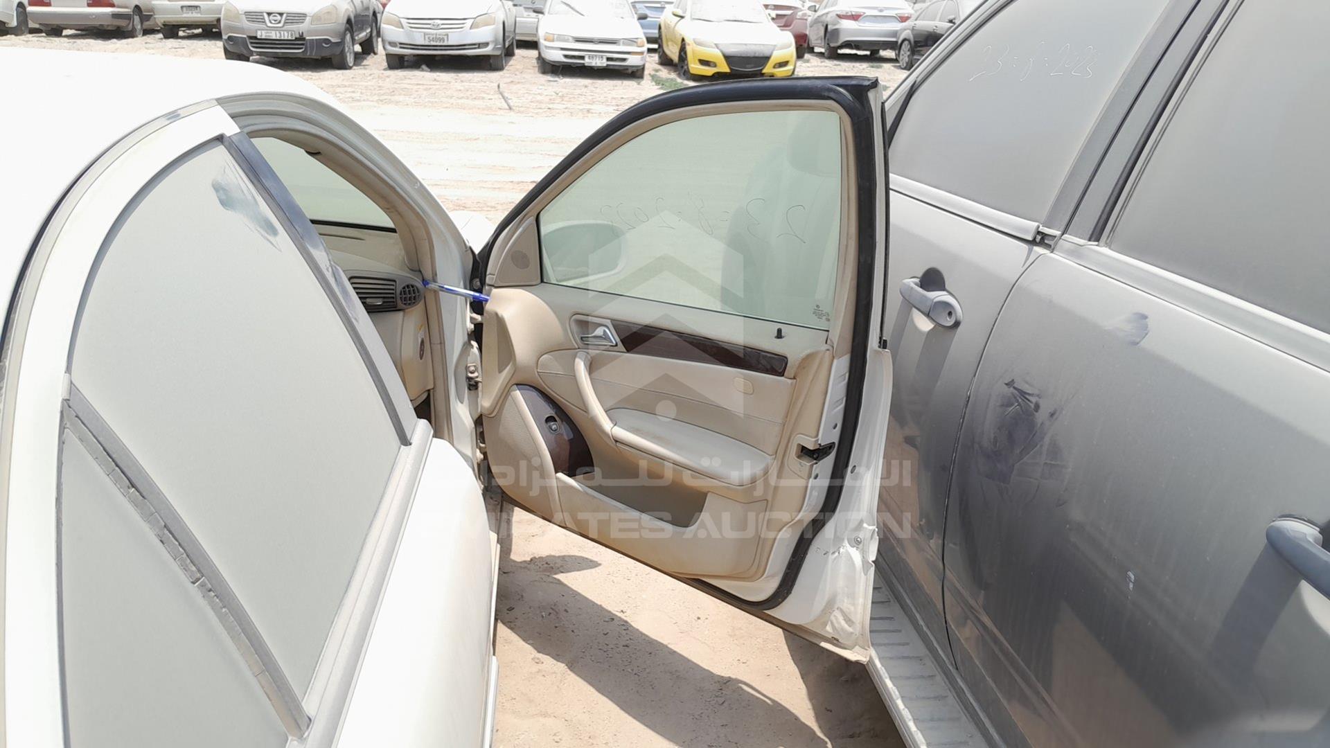 2007 MERCEDES C 230 VIN: WDBRF52H87F868453