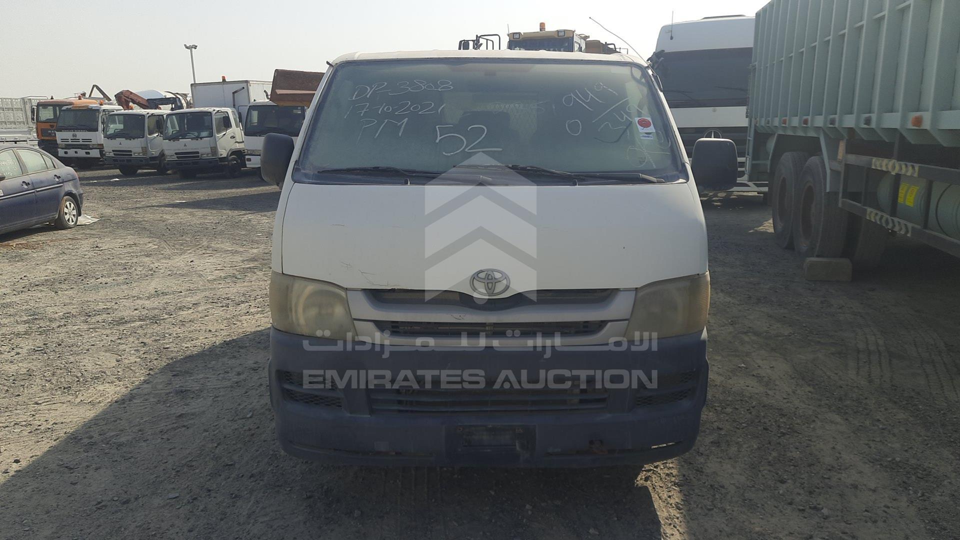 2009 TOYOTA HIACE VIN: JTFHX02P890040579