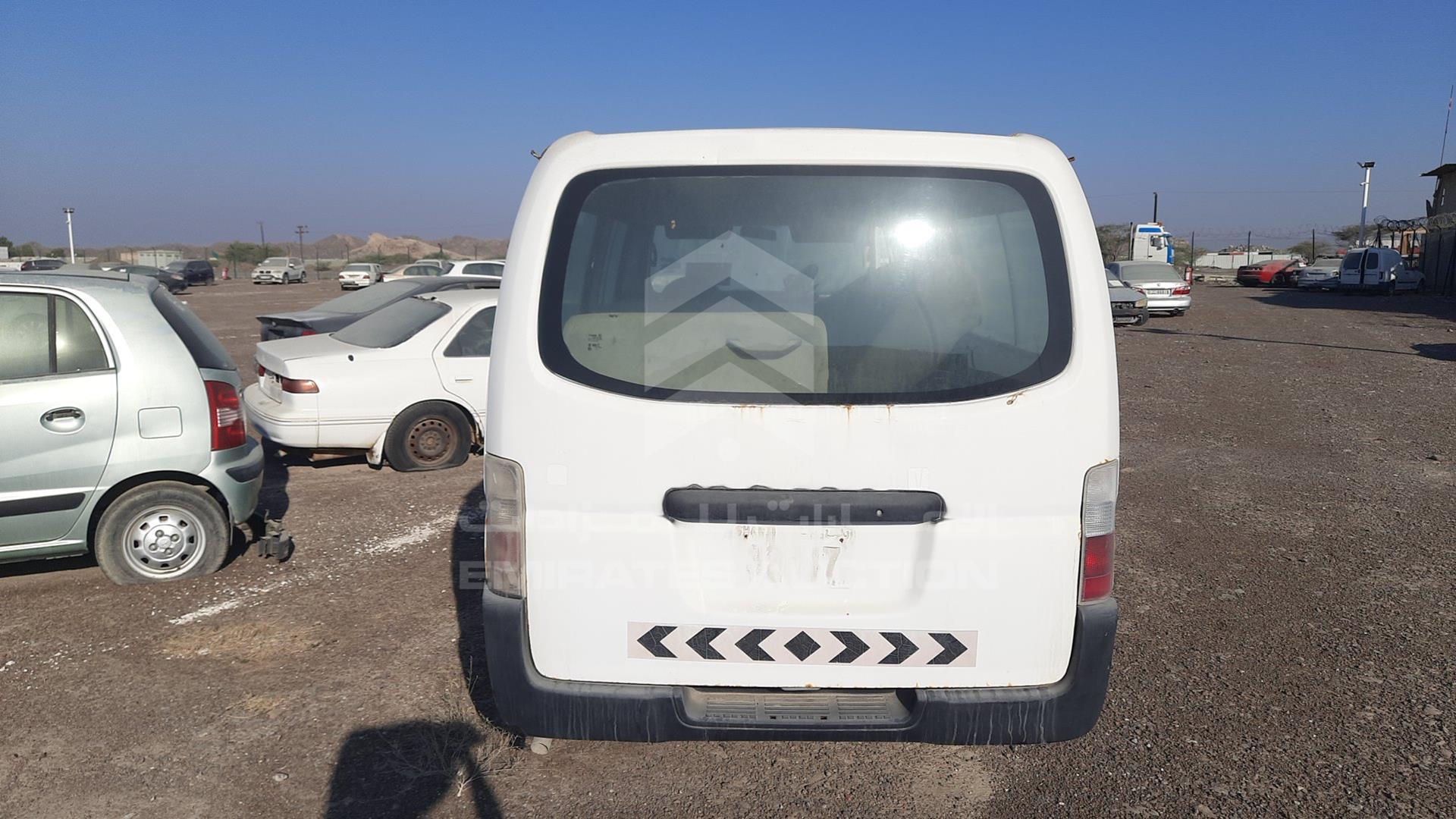 2004 NISSAN URVAN VIN: JN6FE54S84X415999