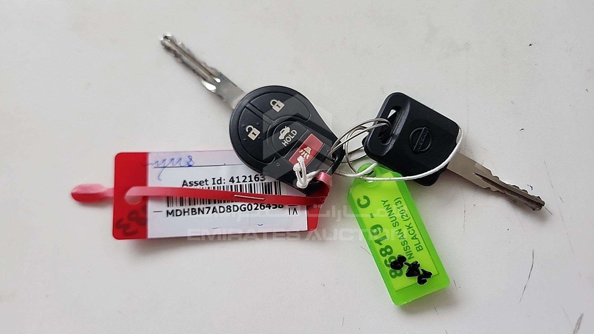 2013 NISSAN SUNNY VIN: MDHBN7AD8DG026458