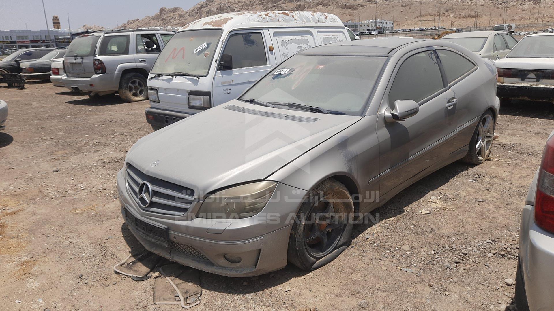 2009 MERCEDES CLC 180 VIN: WDBRN46H99E037219