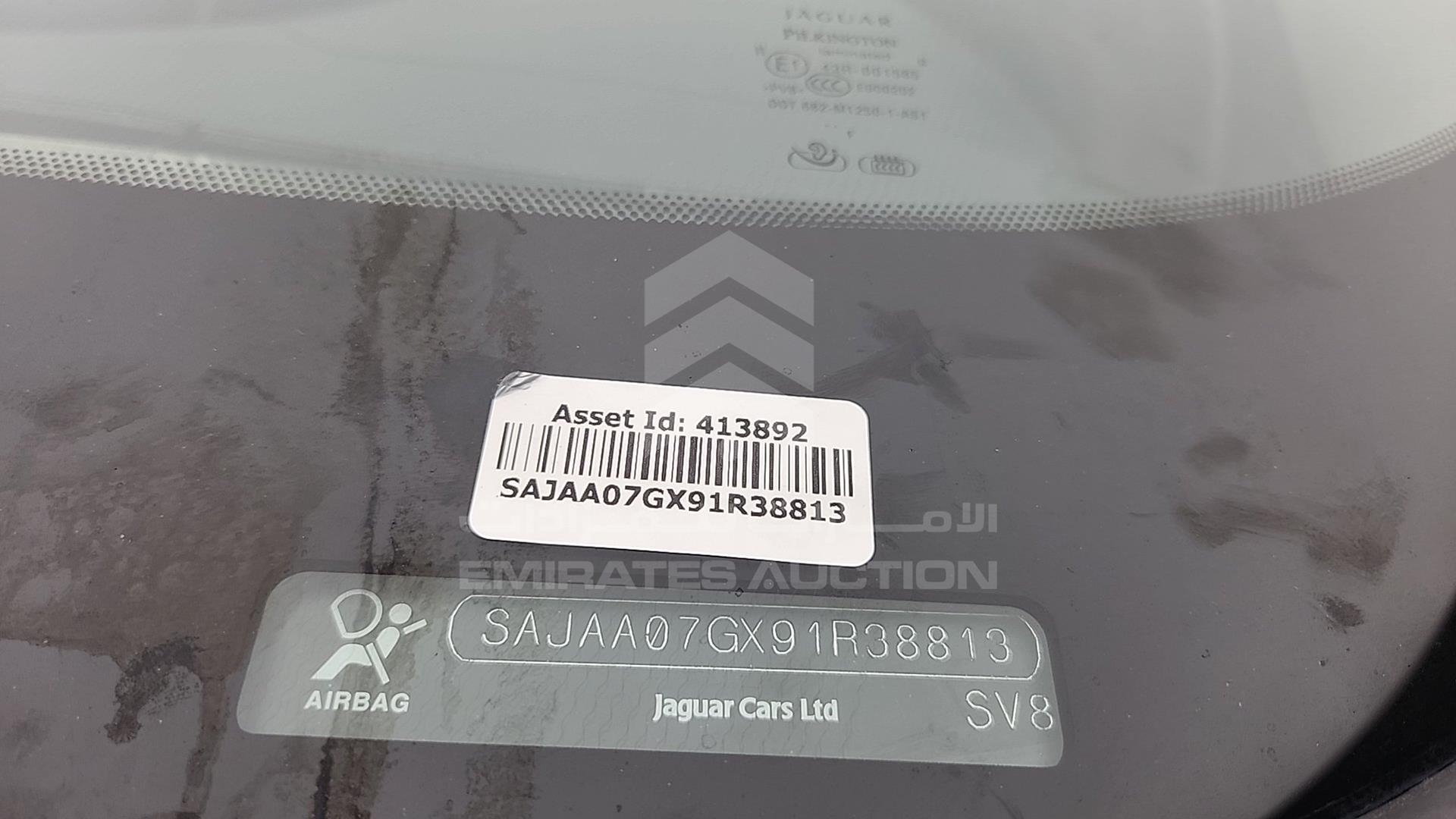 2009 JAGUAR XF VIN: SAJAA07GX91R38813