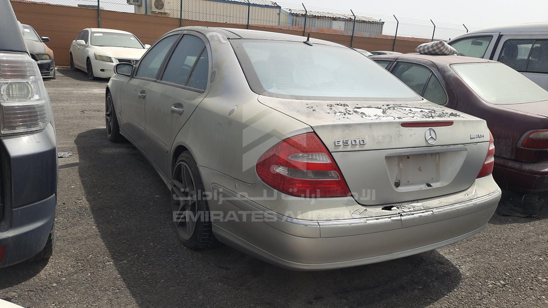 2003 MERCEDES E500 VIN: WDBUF70J73A124944