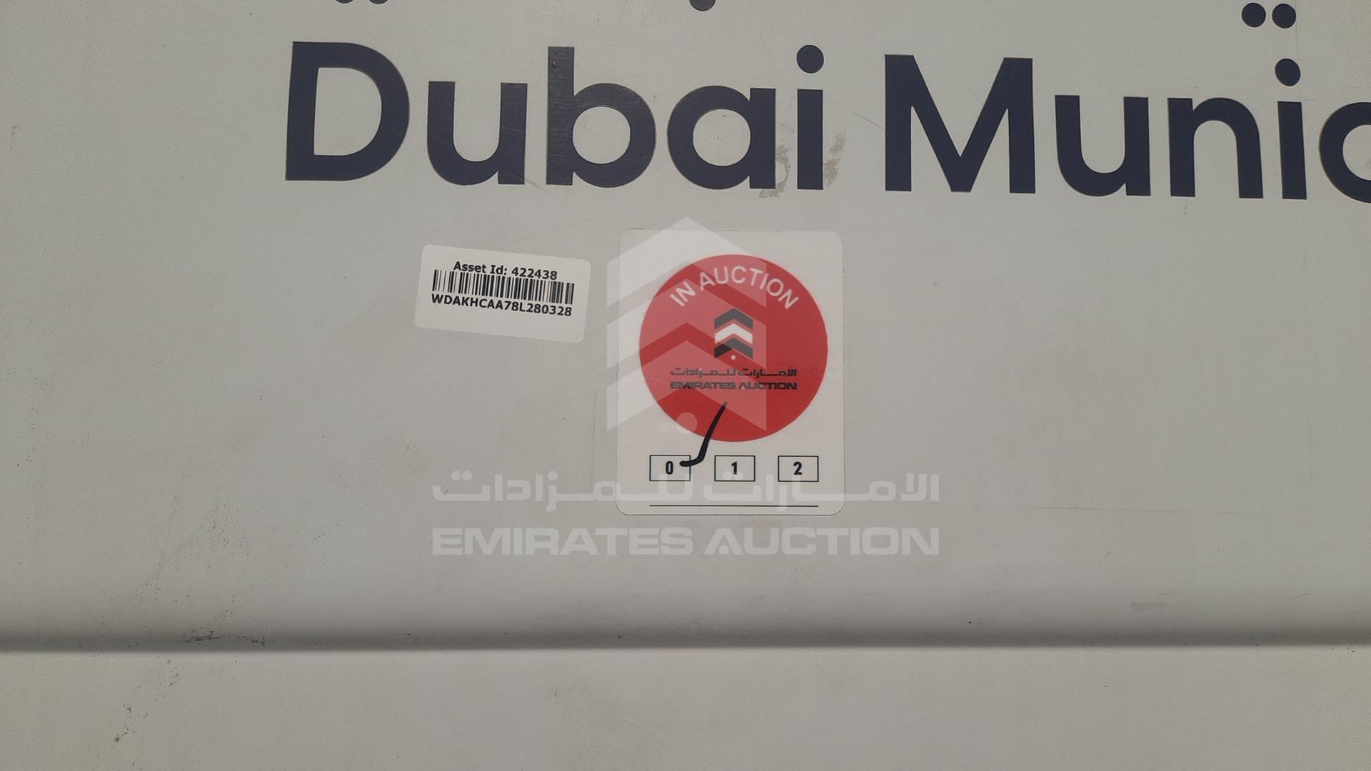 2008 MERCEDES ACTROS VIN: WDAKHCAA78L280328