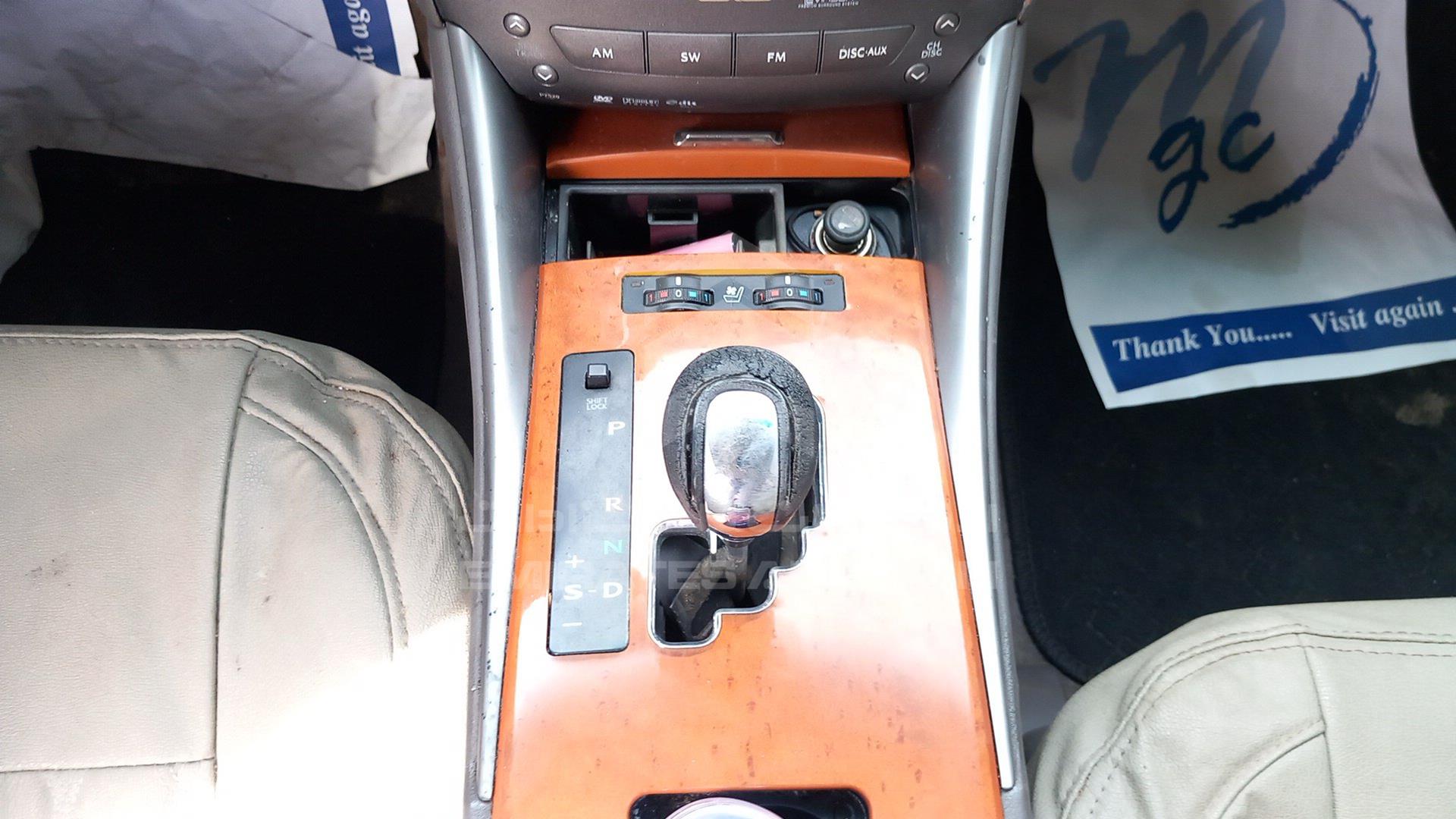 2009 LEXUS IS300 VIN: JTHBG262192018502