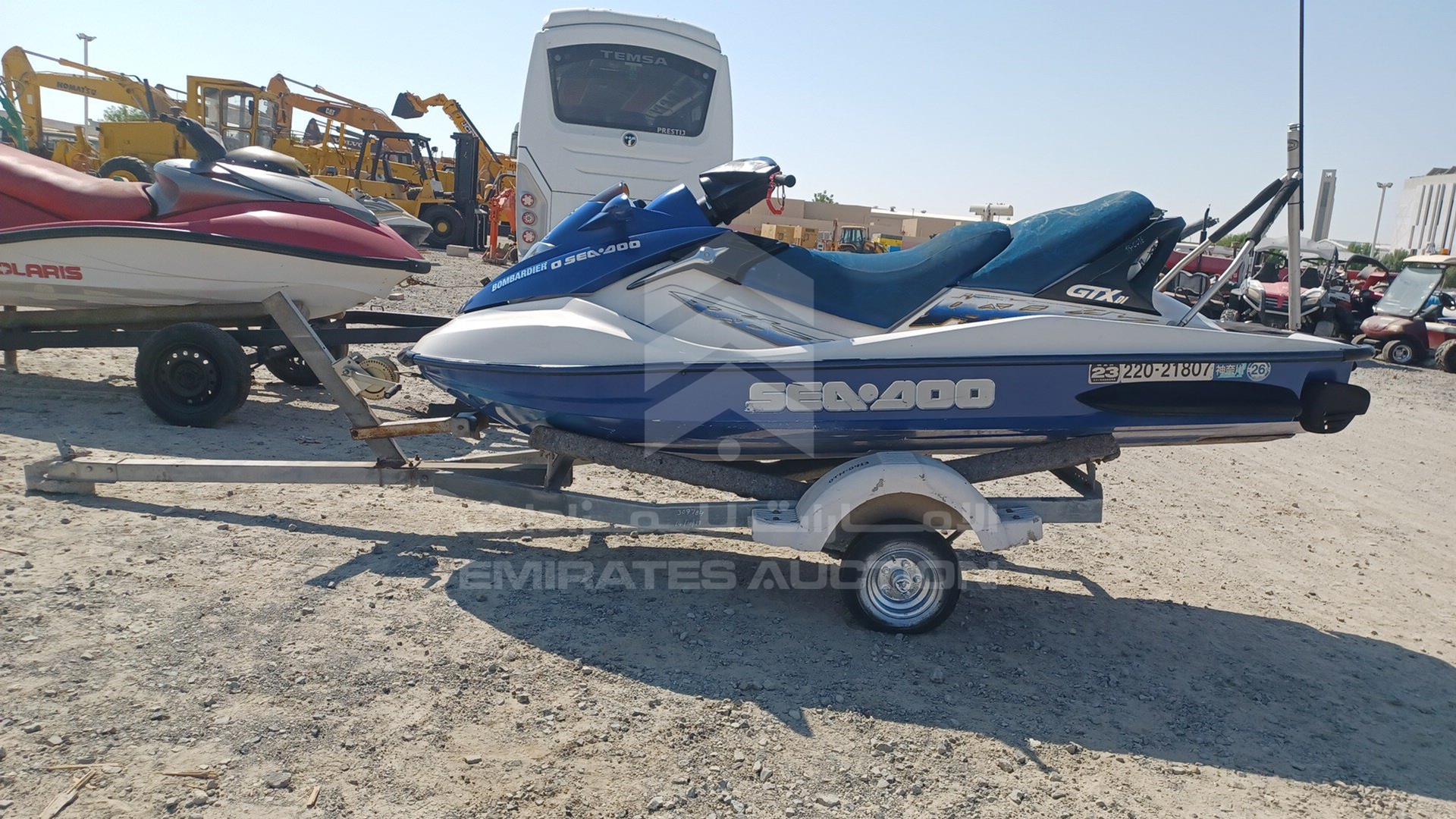 0 JET SKI + TROLLEY SEA DOO VIN: ZZN41052B207