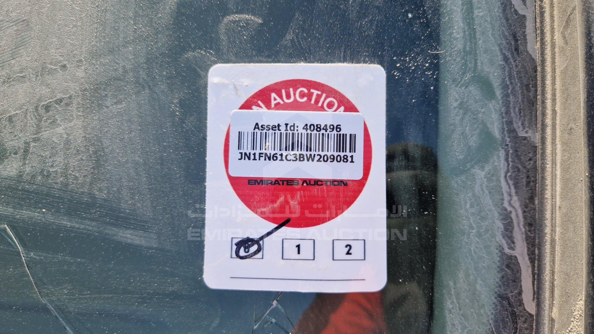 2011 NISSAN SUNNY VIN: JN1FN61C3BW209081