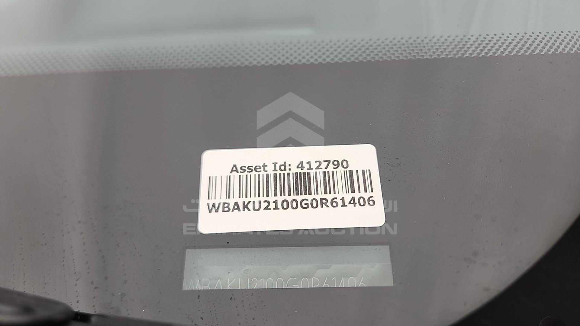 2016 BMW X6 VIN: WBAKU2100G0R61406