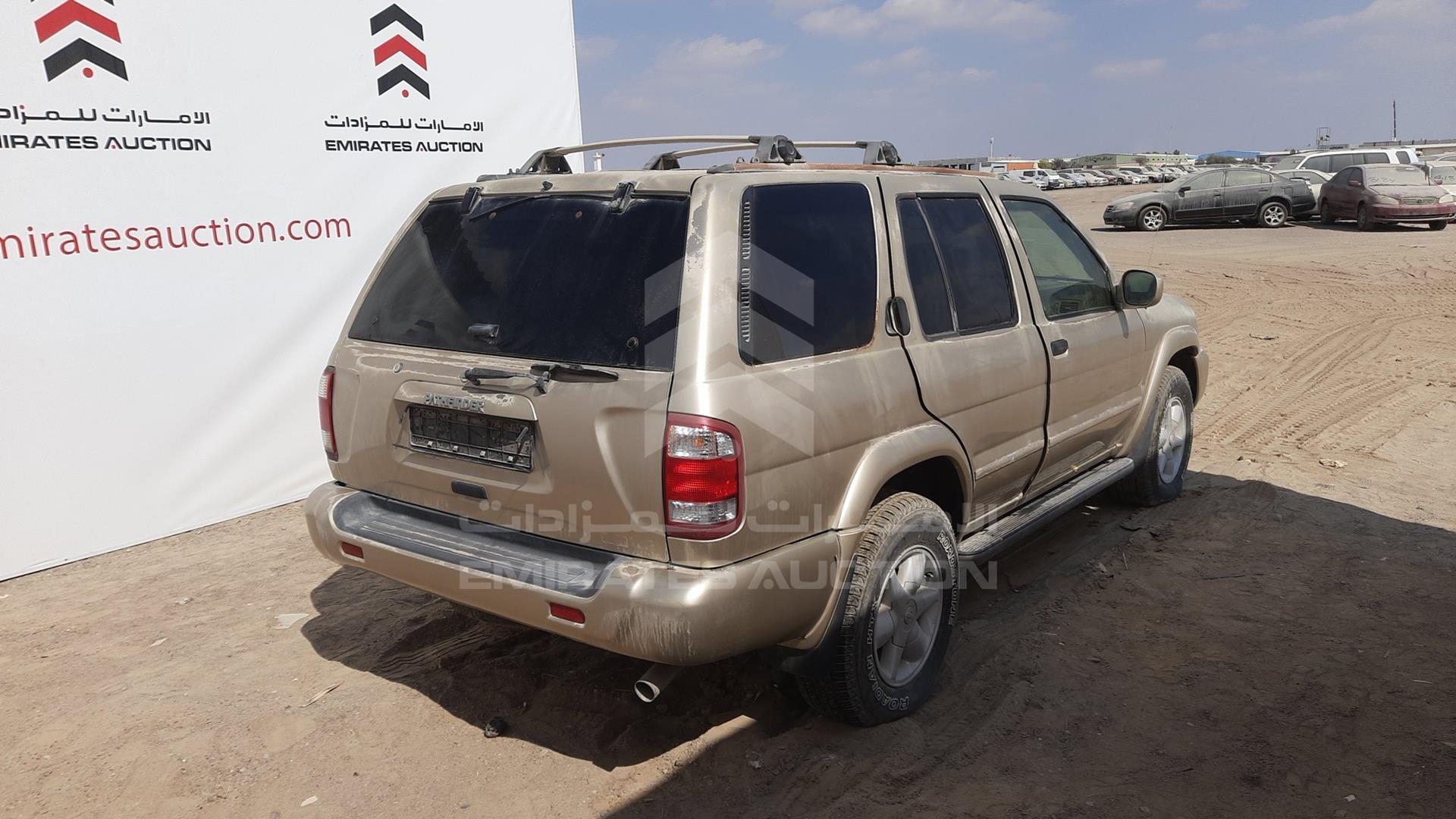 2001 NISSAN PATHFINDER VIN: JN8DR09Y31W596577